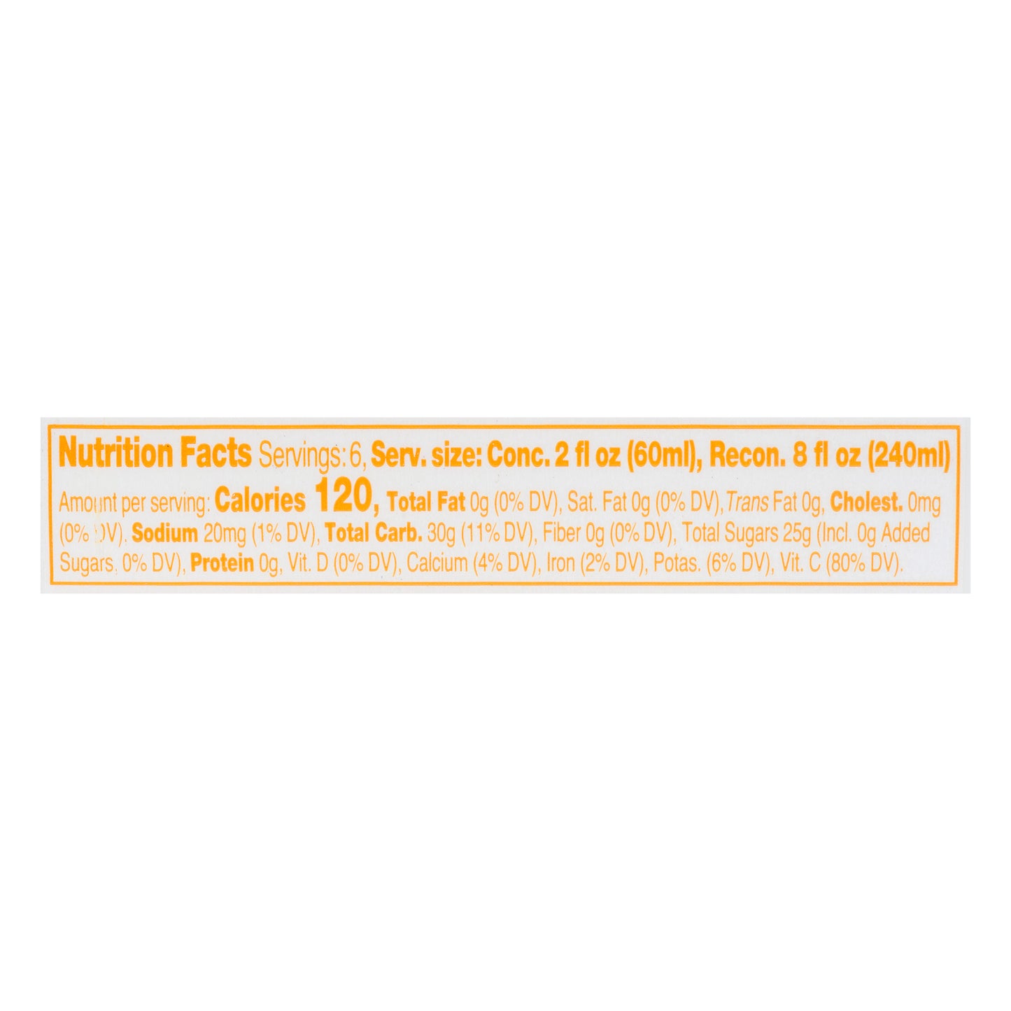 Old Orchard Pineapple 100% Juice 12 oz