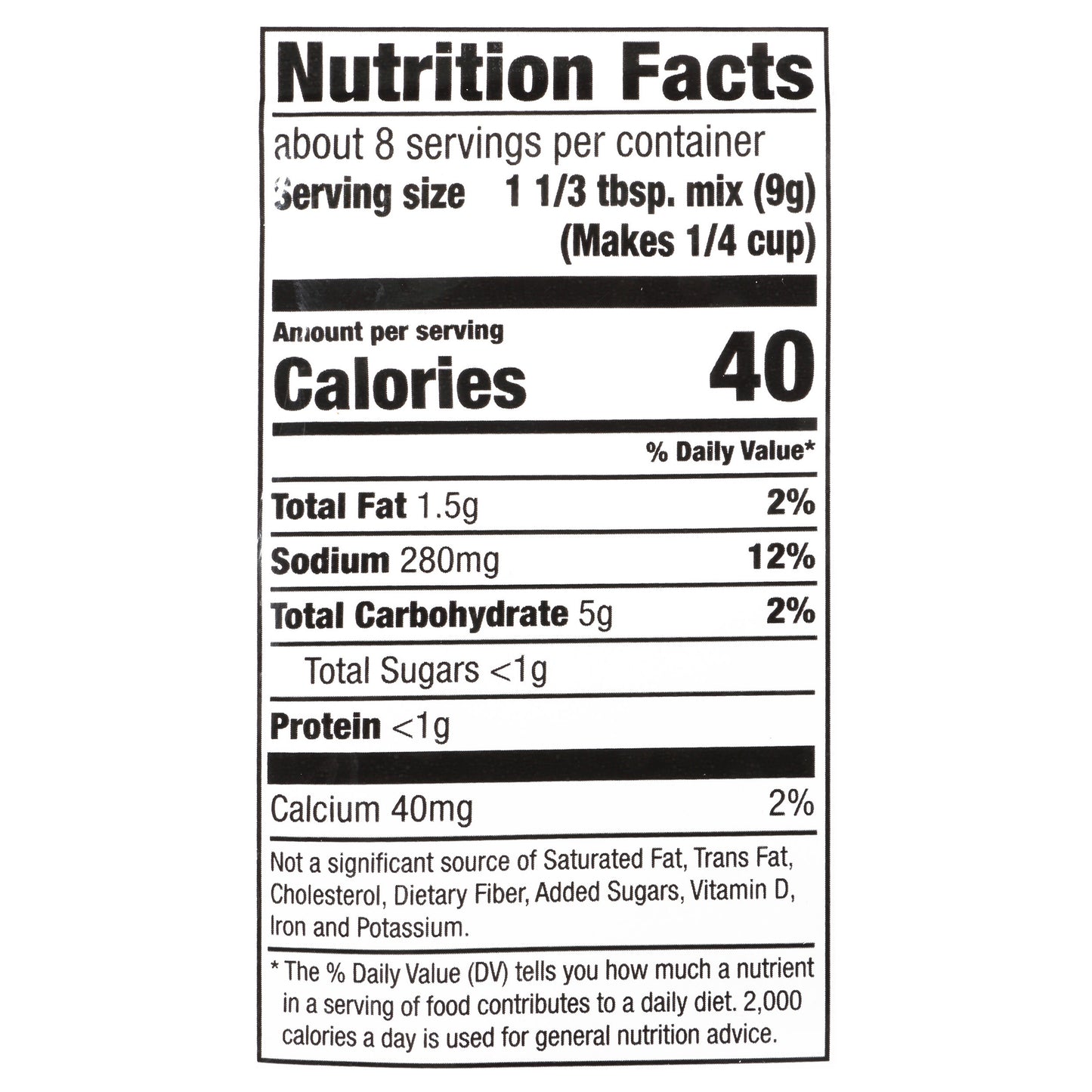 McCormick Country Gravy Mix - Sausage, 2.64 oz