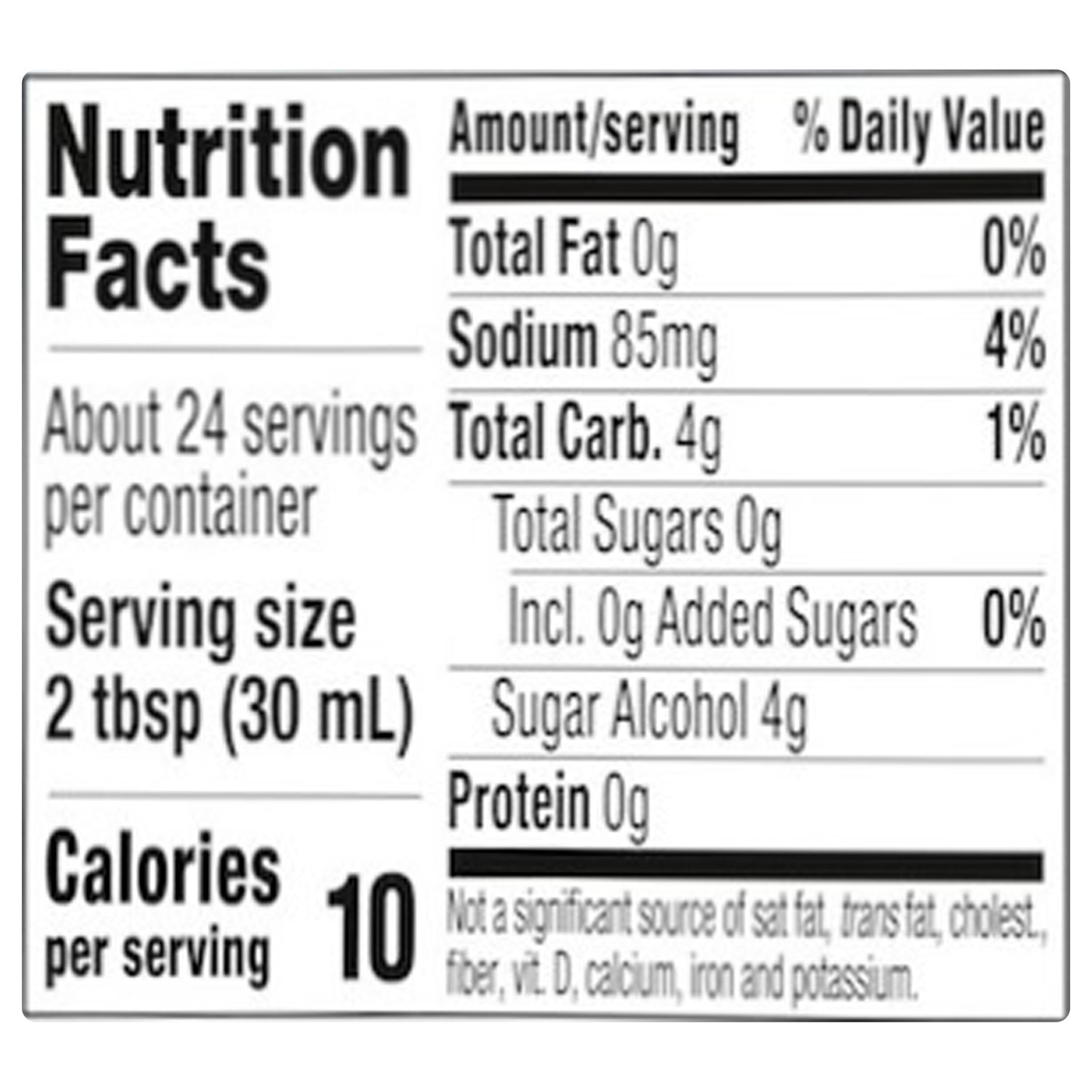 Log Cabin Sugar Free Syrup, 24 FL OZ