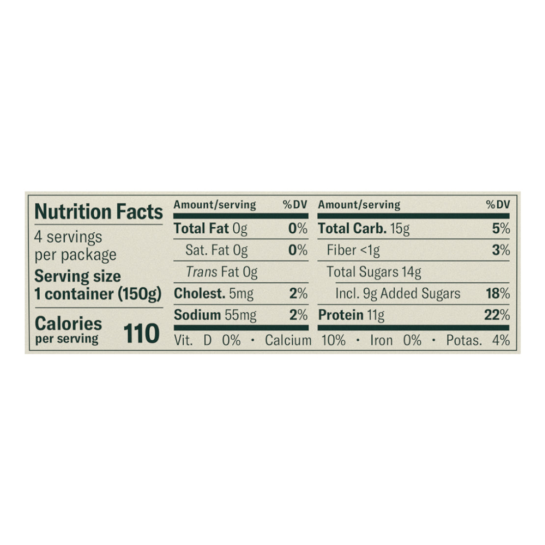 Chobani Nonfat Greek Strawberry on the Bottom Yogurt Value Pack 4 - 5.3 oz Cups