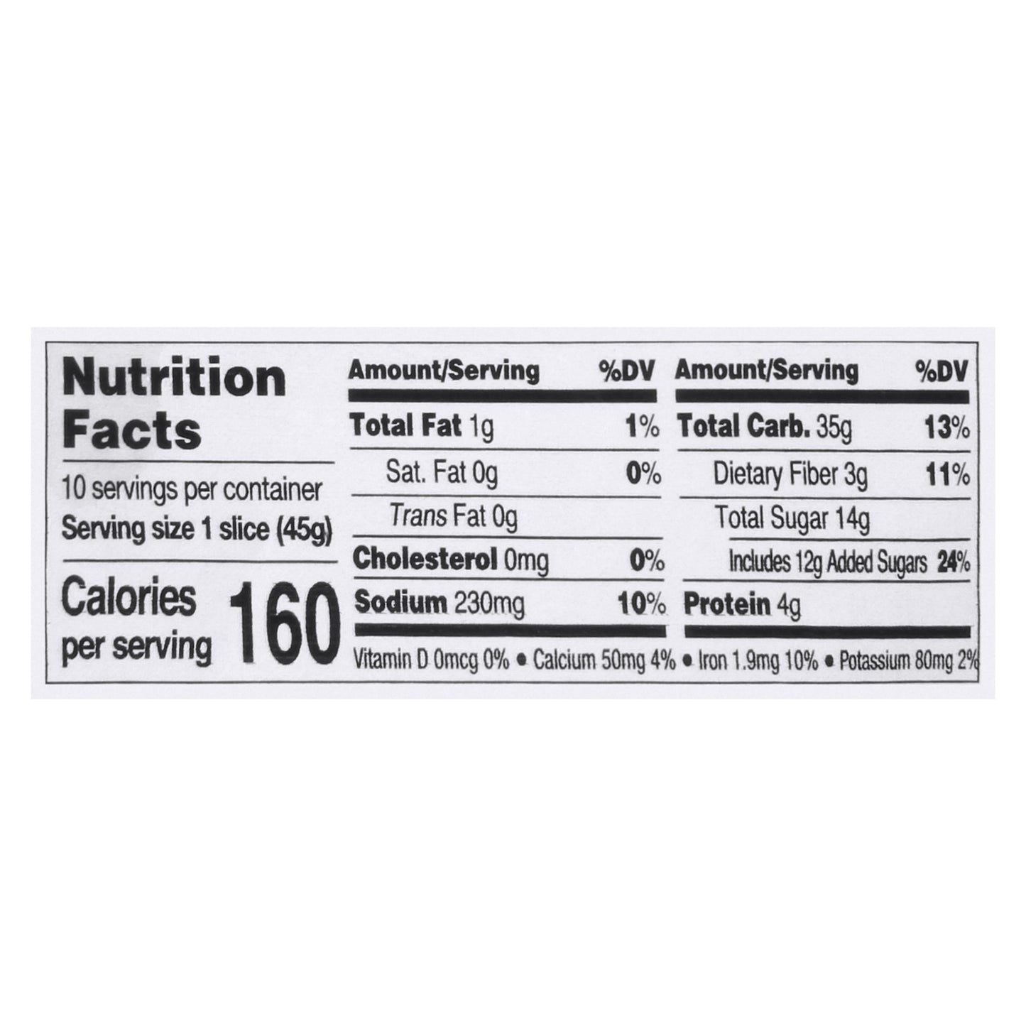 Sabrina's Apple Cinnamon Bread 16 oz