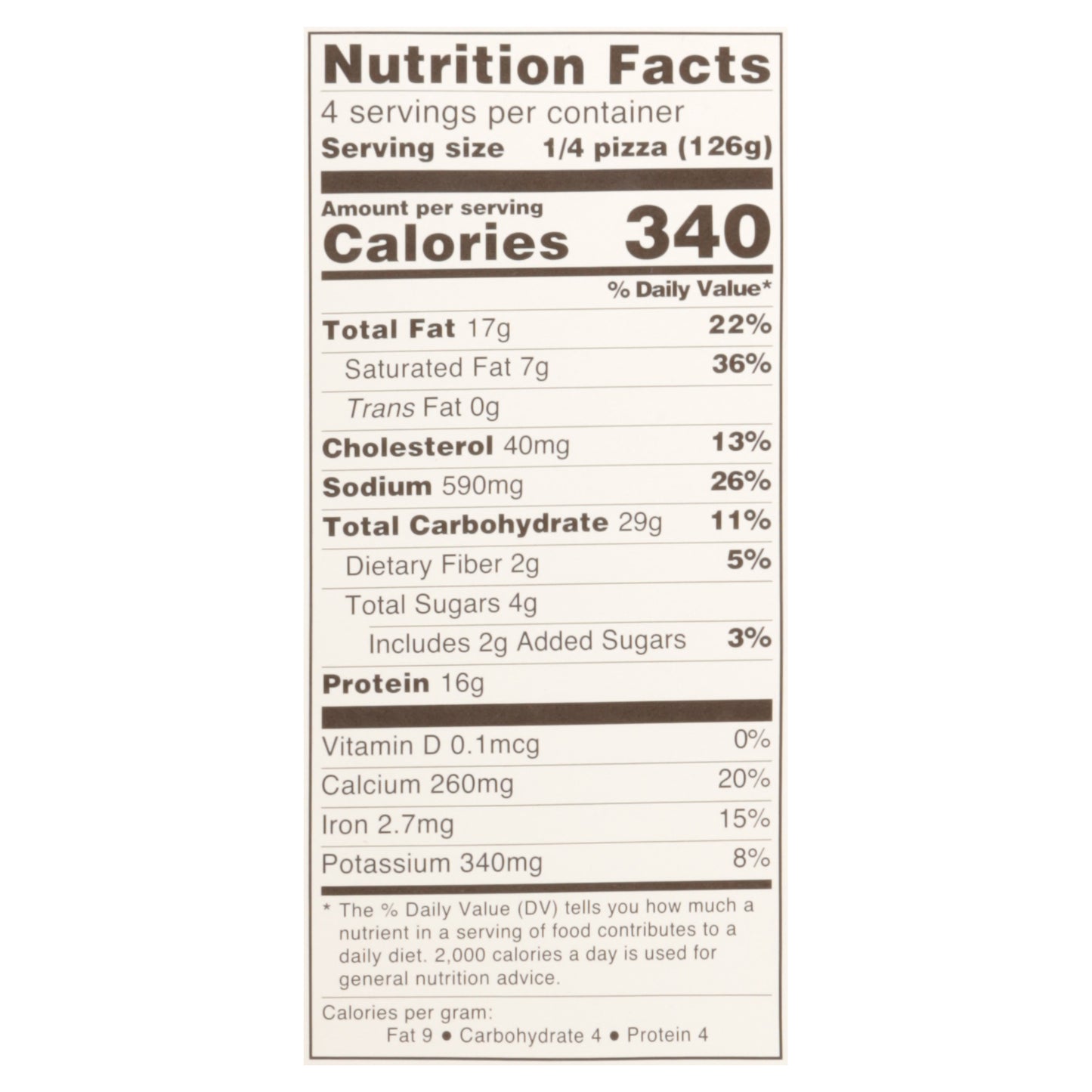 Nancy's Chicago Style Thin Crust Italian Sausage Pizza 17.76 oz