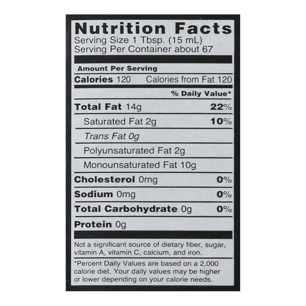 Mediterranean Market All Natural Extra Virgin Olive Oil 33.8 fl oz Bottle