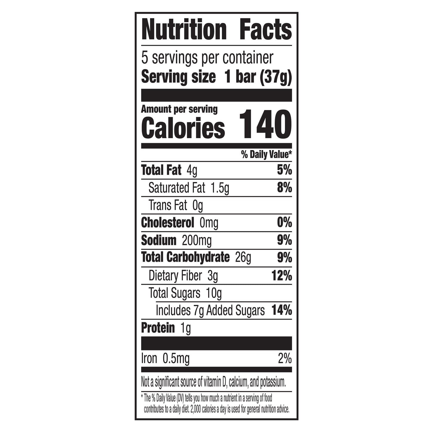 Mott's Soft Baked Apple Filled Bars, Strawberry Flavor Snacks, Made with Real Fruit, 5 Ct, 6.55 oz
