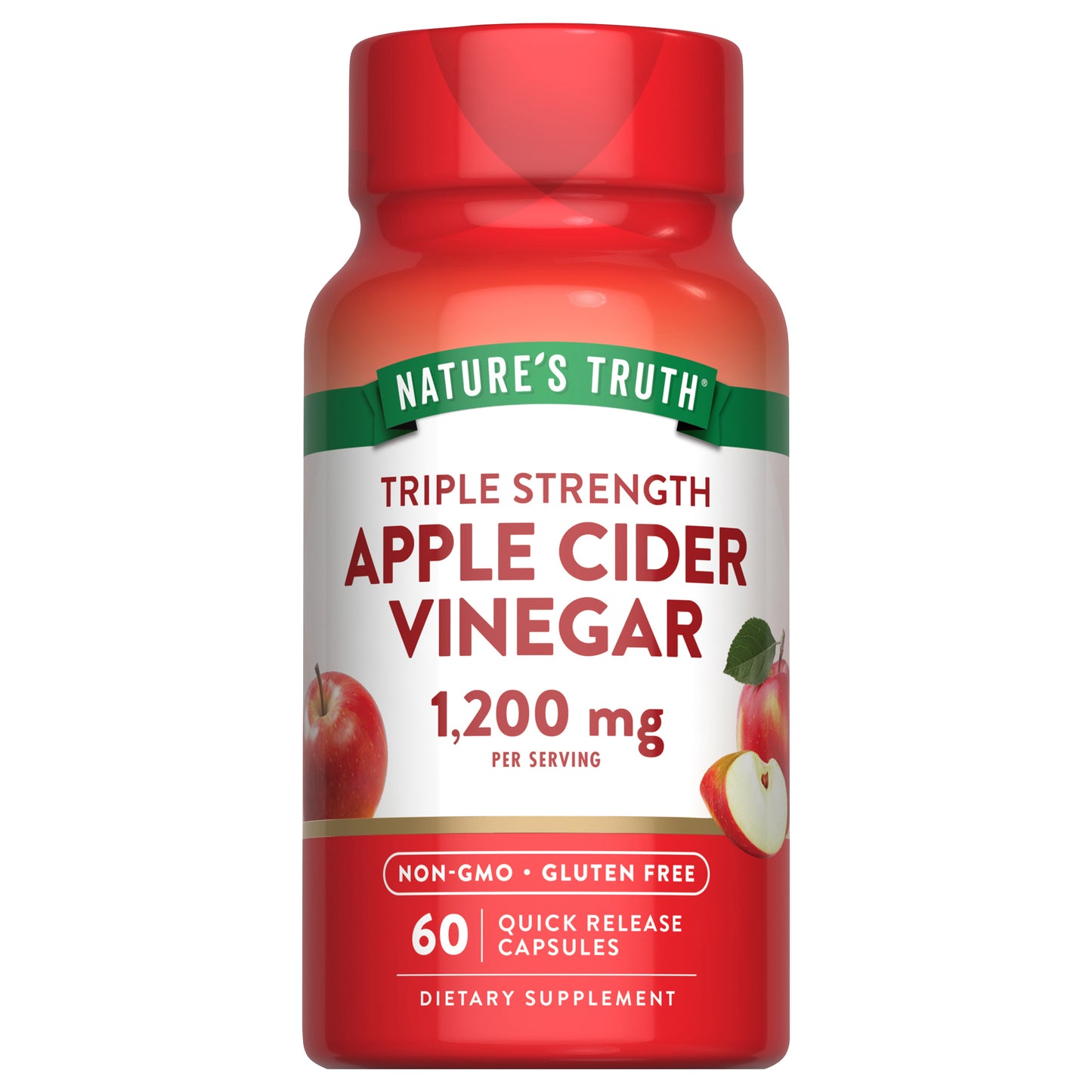 Nature's Truth Triple Strength Apple Cider Vinegar 1,200 mg