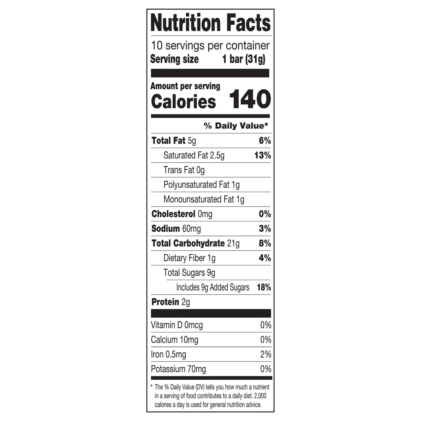 Chewy Granola Bars, Sunbelt Bakery Family Pack Peanut Butter Chip