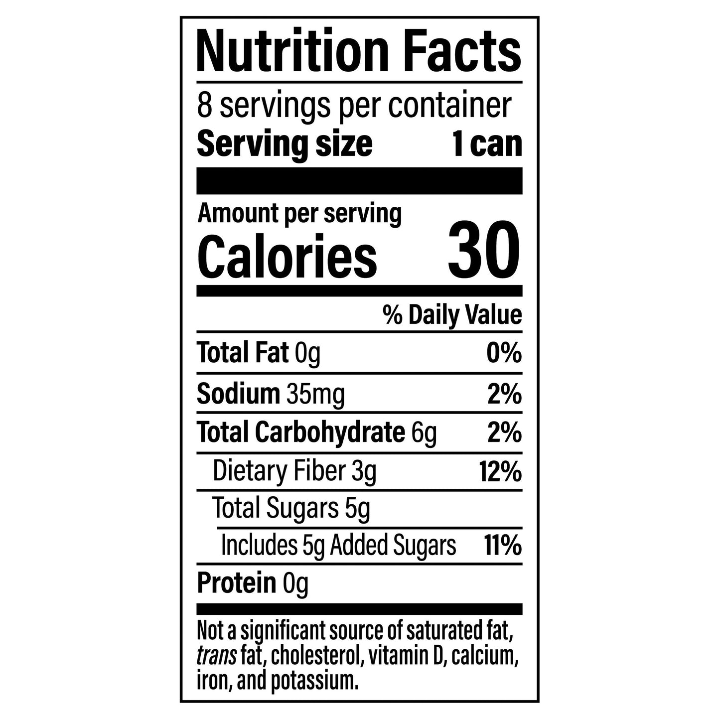 Pepsi Prebiotic Cola 12 Fl Oz X 8 Count