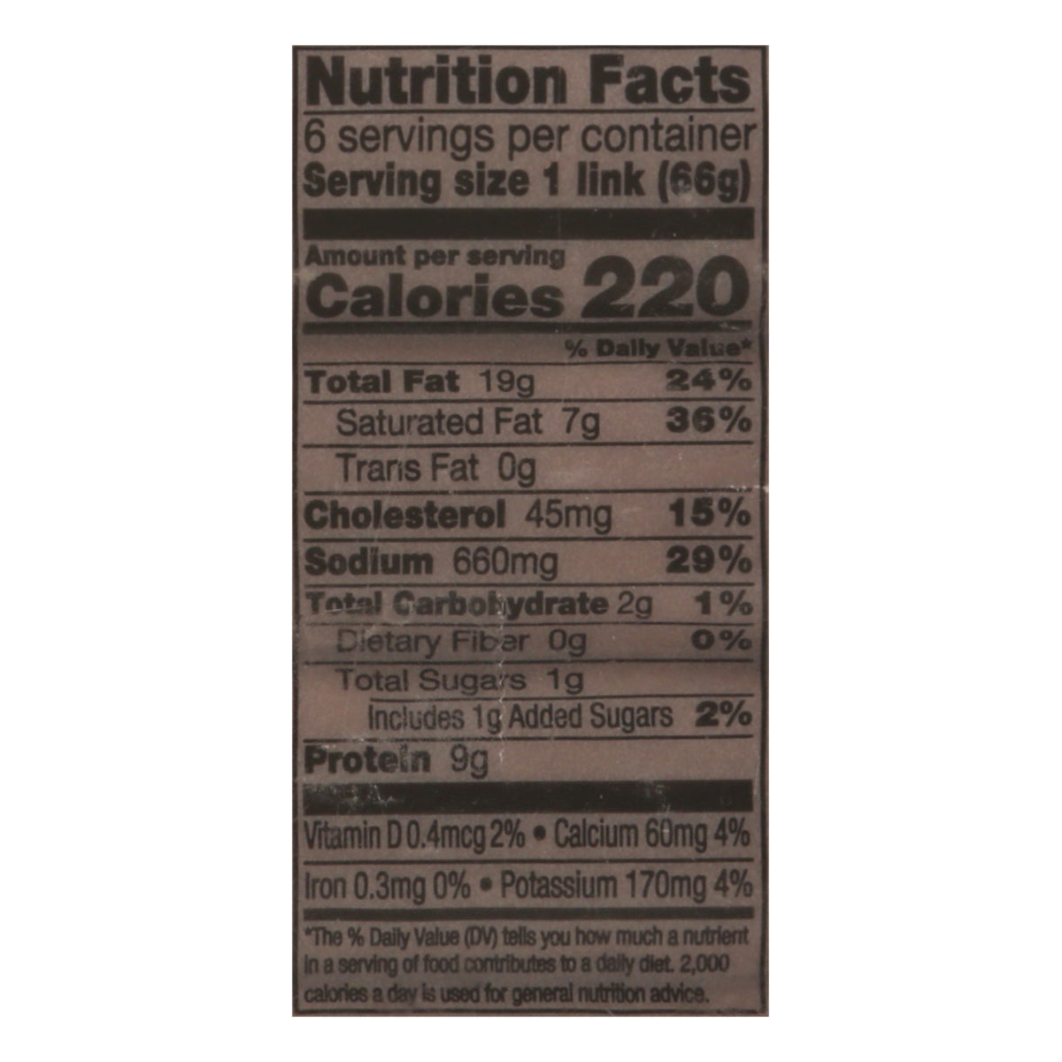Johnsonville Double Cheddar Smoked Sausage 14 oz