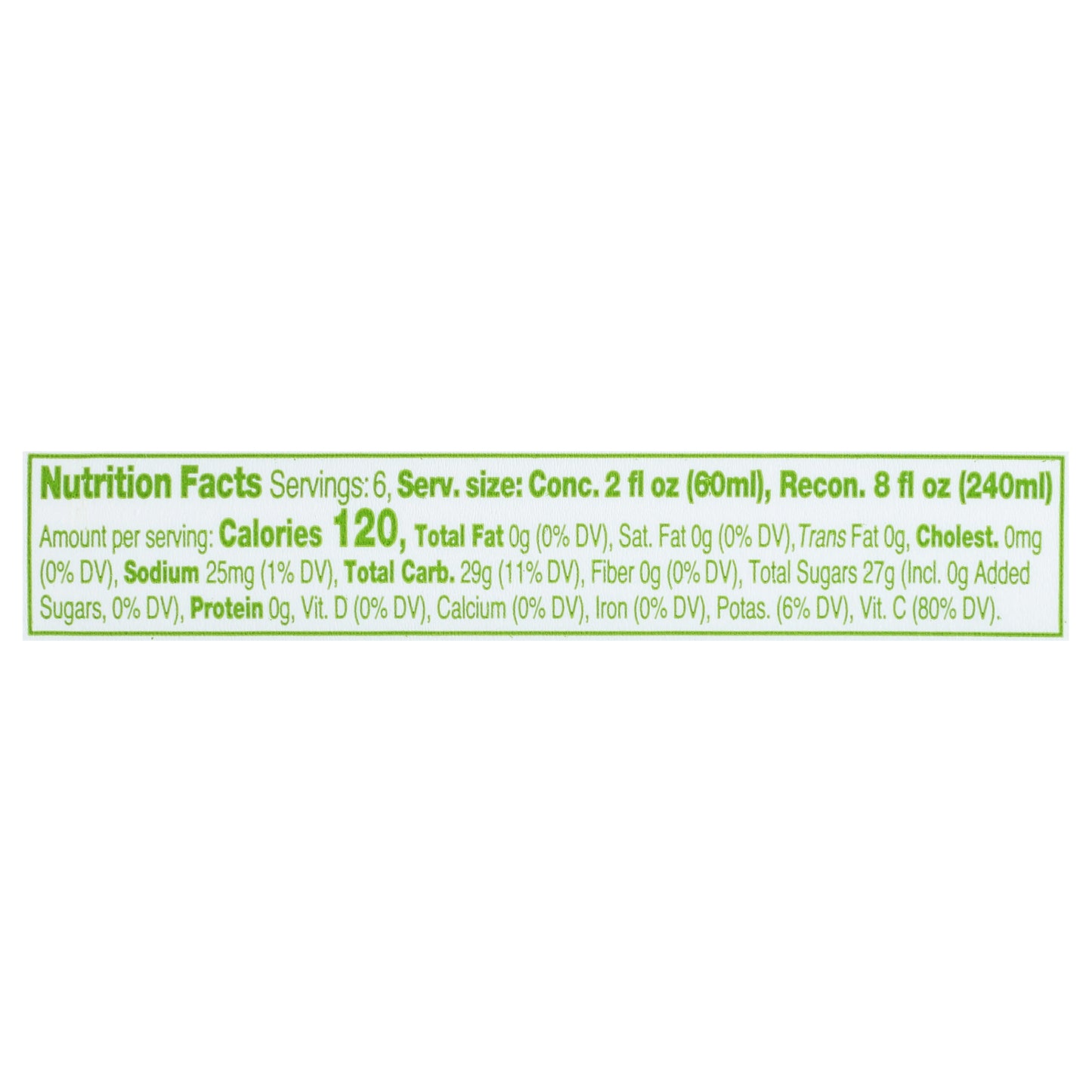 Old Orchard 100% Apple Juice Concentrate 12 fl. oz. Can