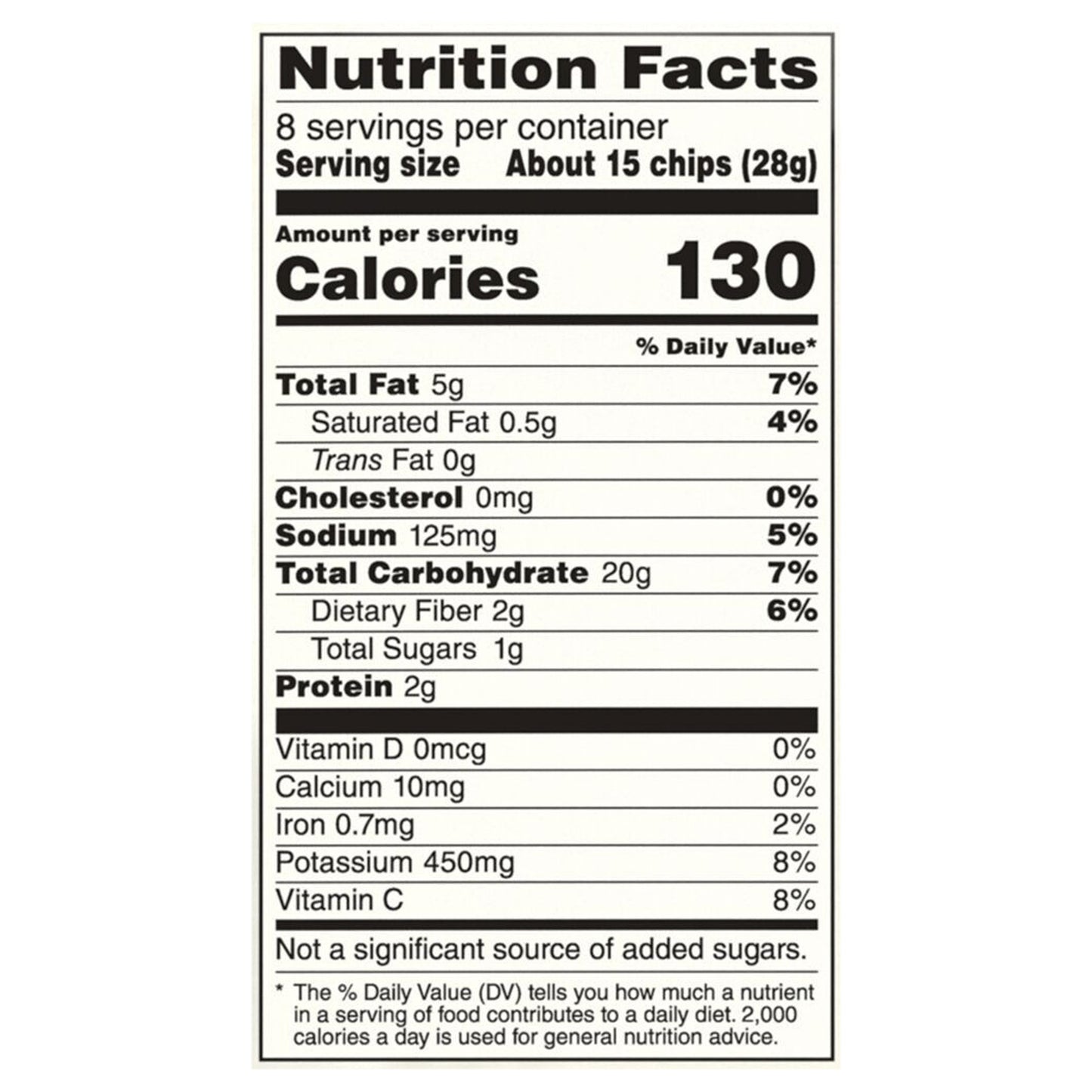 Lay's Kettle Cooked Potato Chips Original 8 Oz
