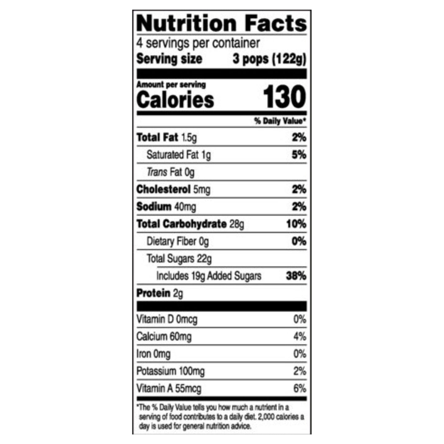 Kemps Grape/Orange/Cherry Float Bars 12 Pack 12 - 1.75 fl oz Pops