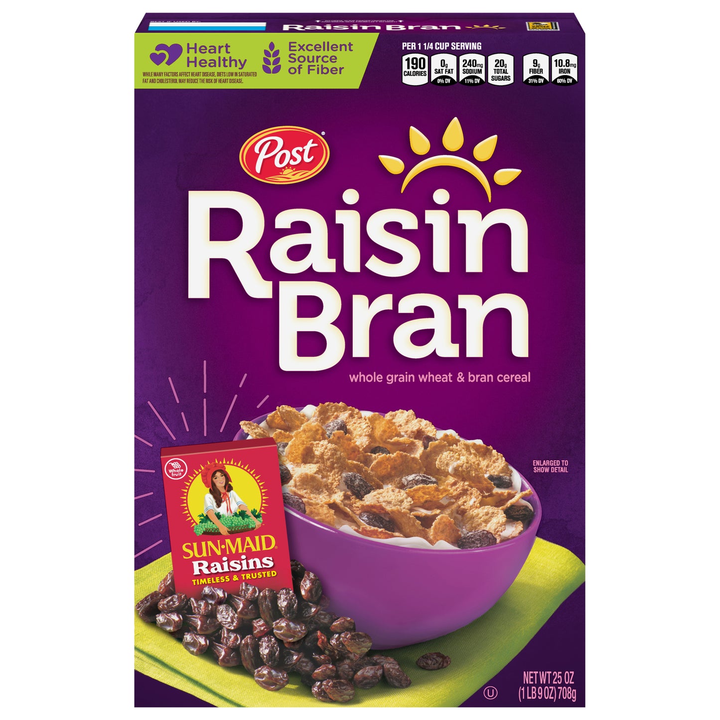 Raisin Bran Cereal 25 oz