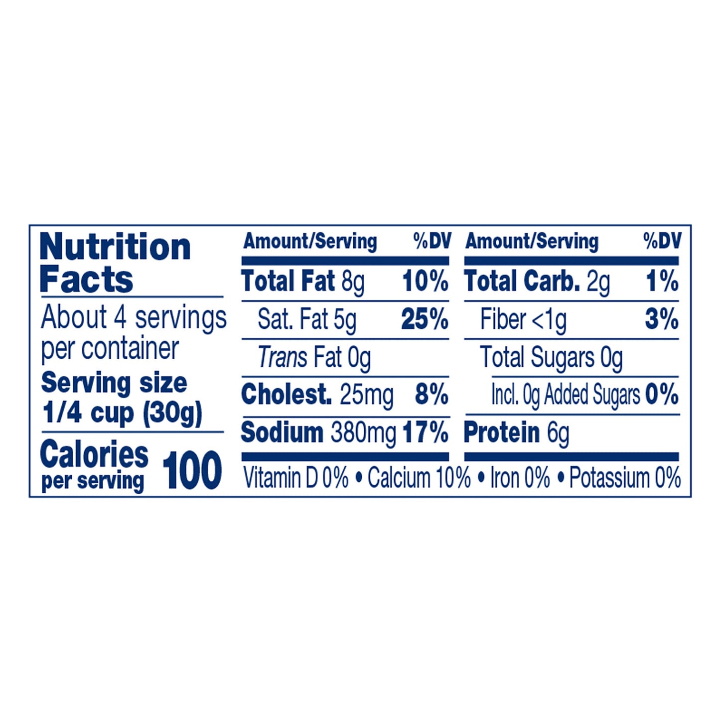 Crystal Farms Crumbled Blue Cheese Cup, 4 oz