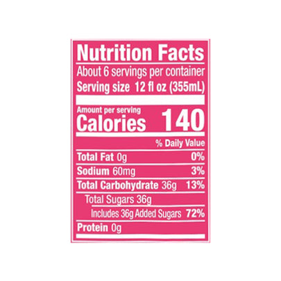 Schweppes Caffeine Free Cranberry Raspberry Ginger Ale 2 lt