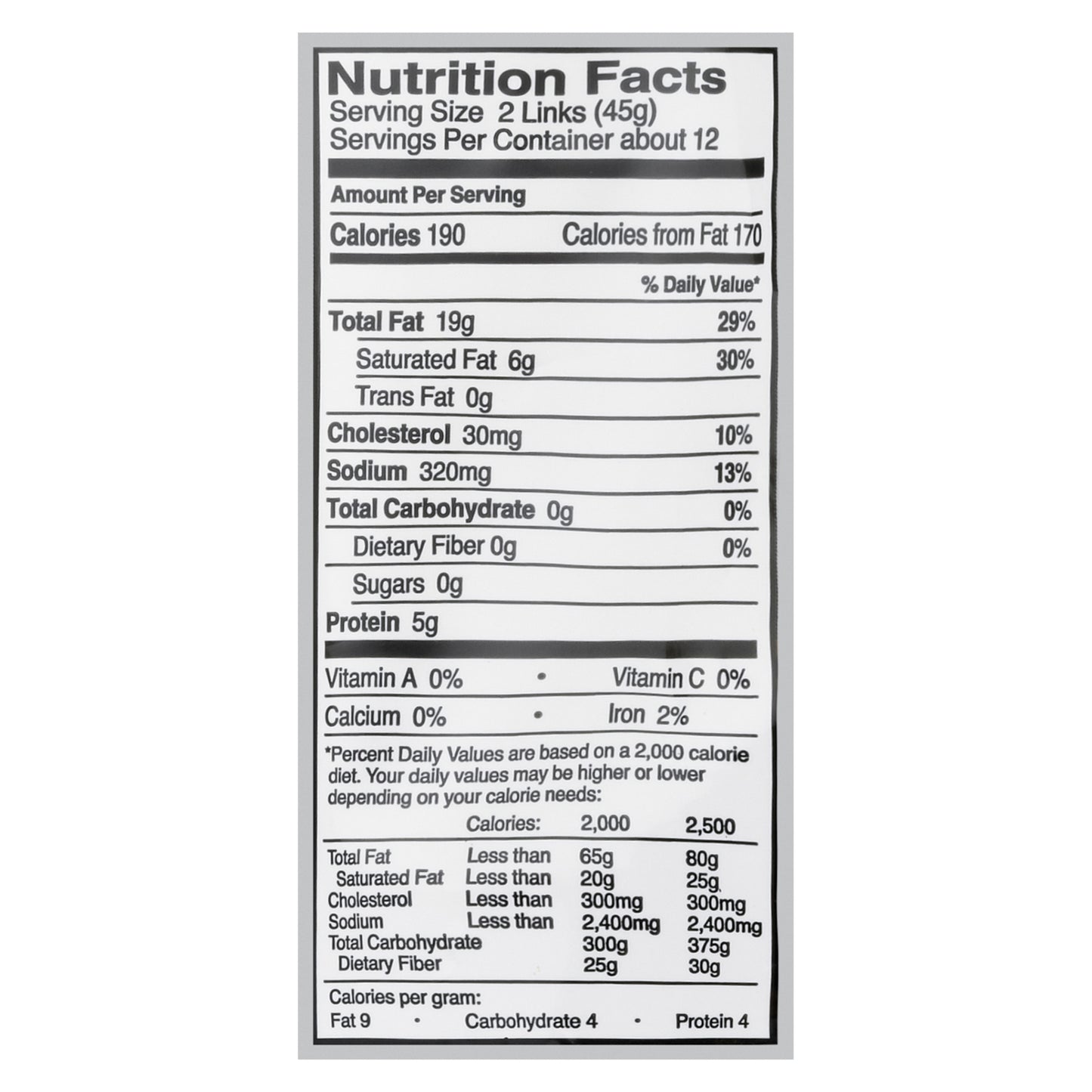 Smithfield All Natural Hometown Original Pork Sausage 20 oz