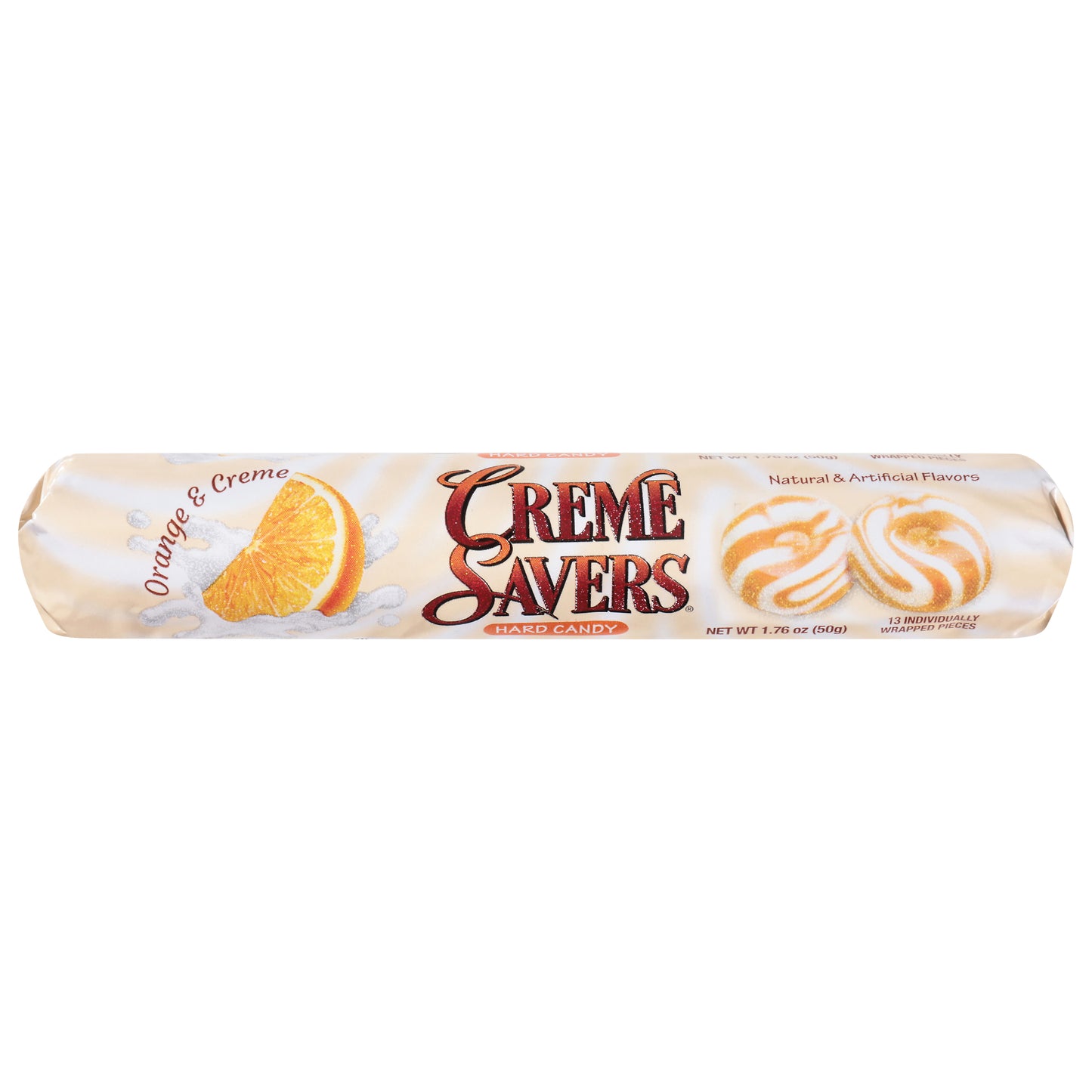 Creme Savers Orange & Creme Hard Candy 13 Each