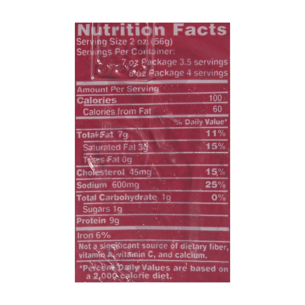 Buddig Beef 7 oz. Tub