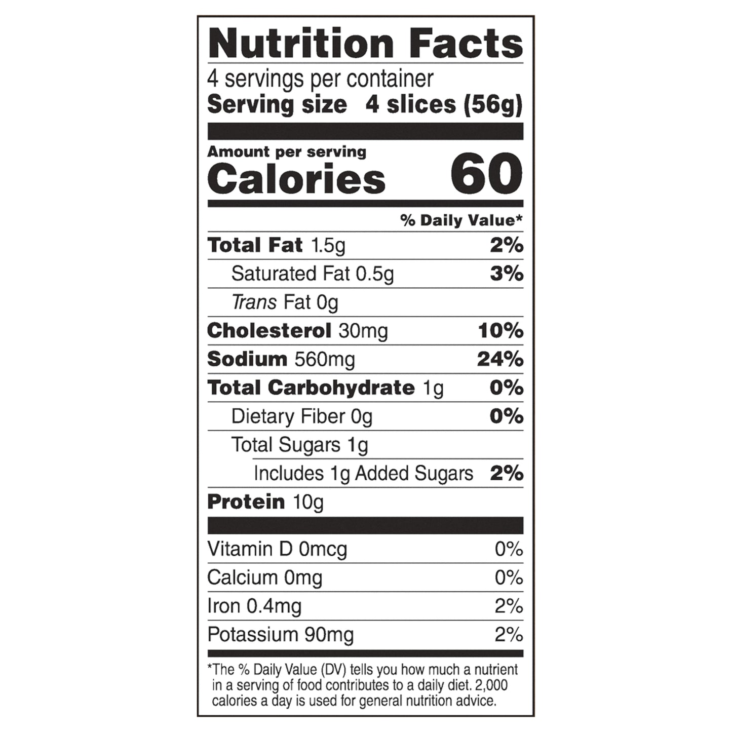 HORMEL NATURAL CHOICE Smoked Deli Ham