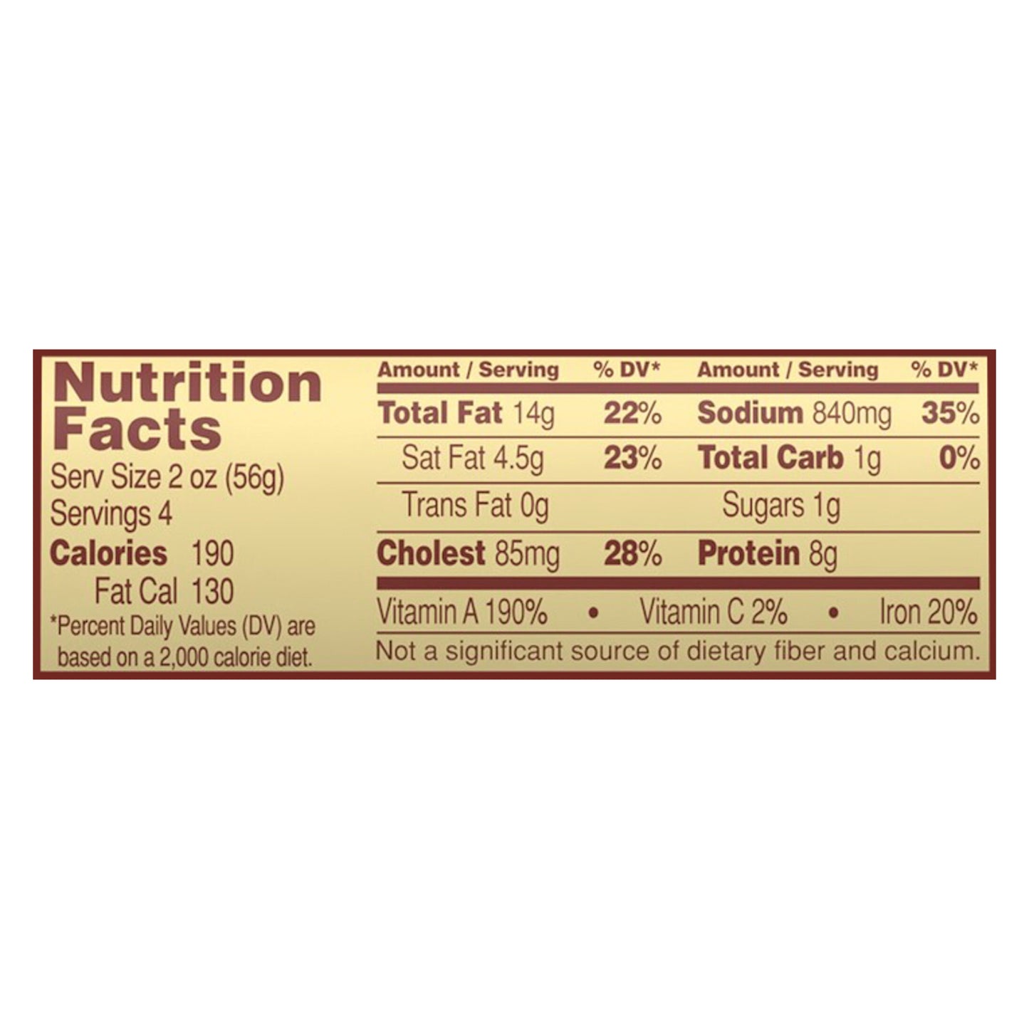 Oscar Mayer Braunschweiger Liver Sausage, 8 oz. Pack
