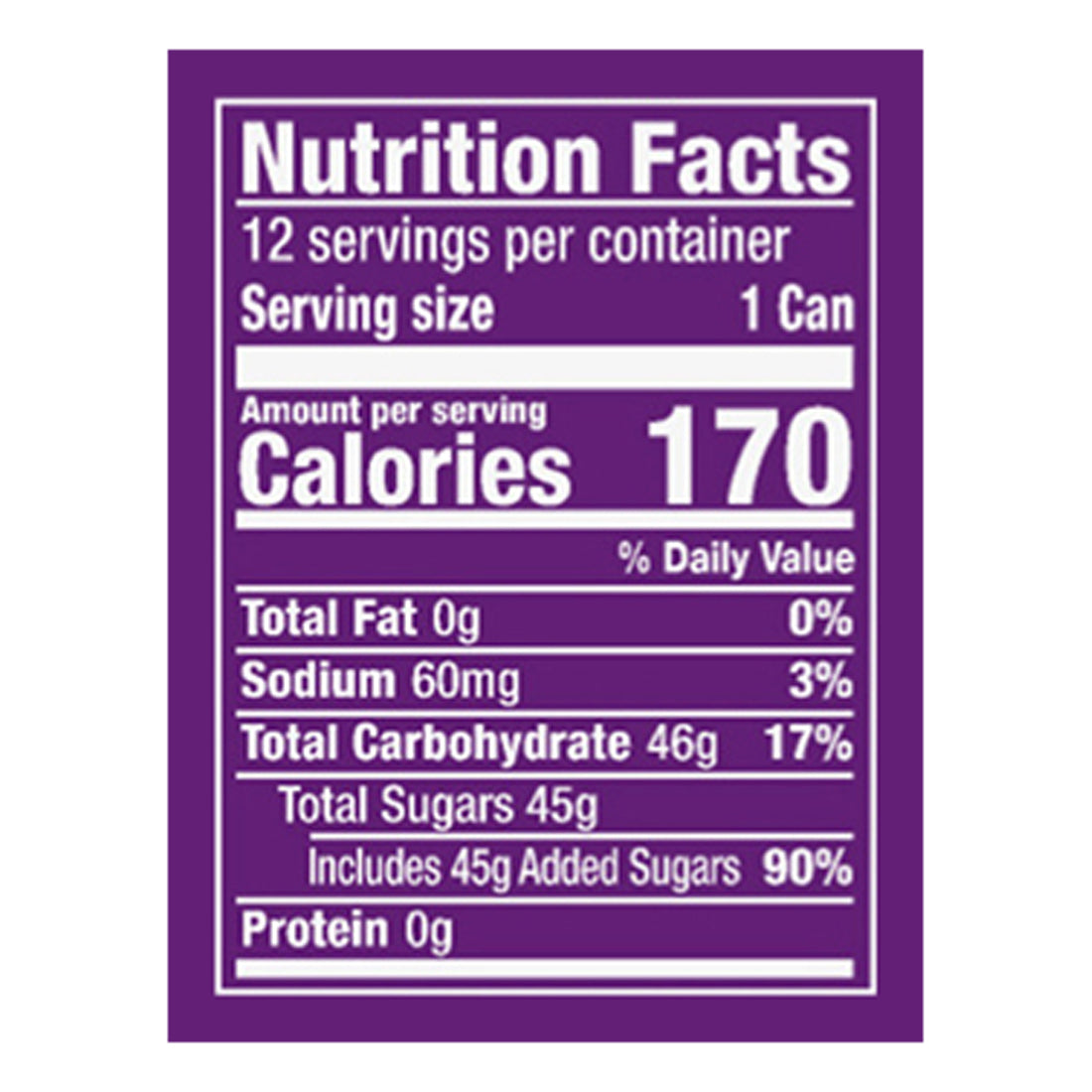Sunkist Grape Soda, 12 fl oz cans, 12 pack