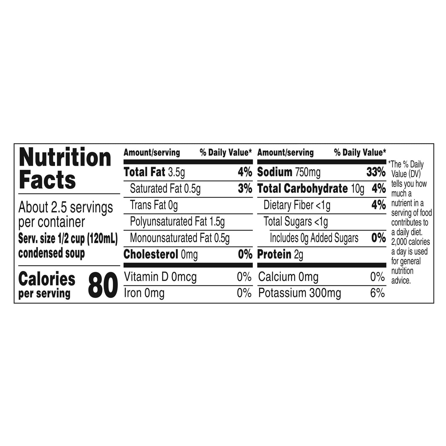 Campbell's Golden Mushroom Condensed Soup 10.5 oz