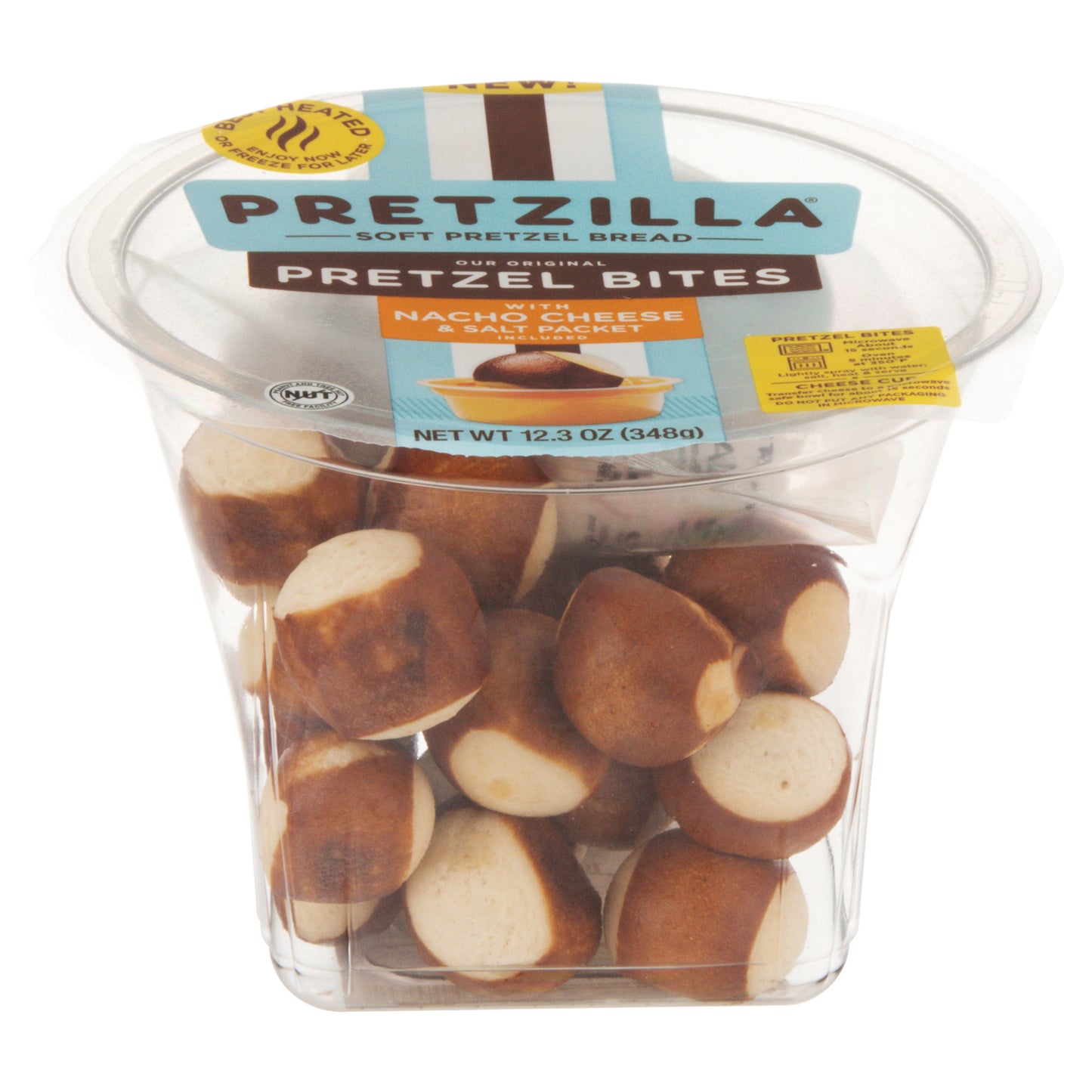 Pretzilla Our Original Pretzel Bites with Nacho Cheese & Salty Packet 12.3 oz