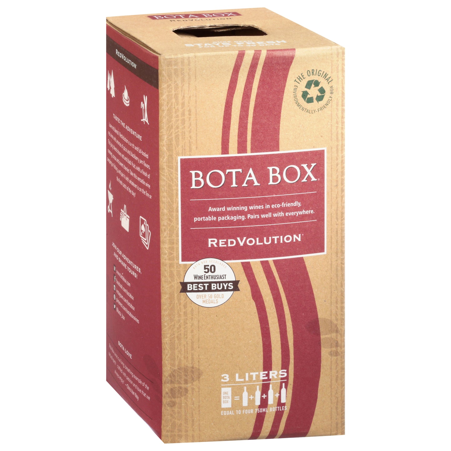 Bota Box RedVolution American Red Wine Blend 3 lt