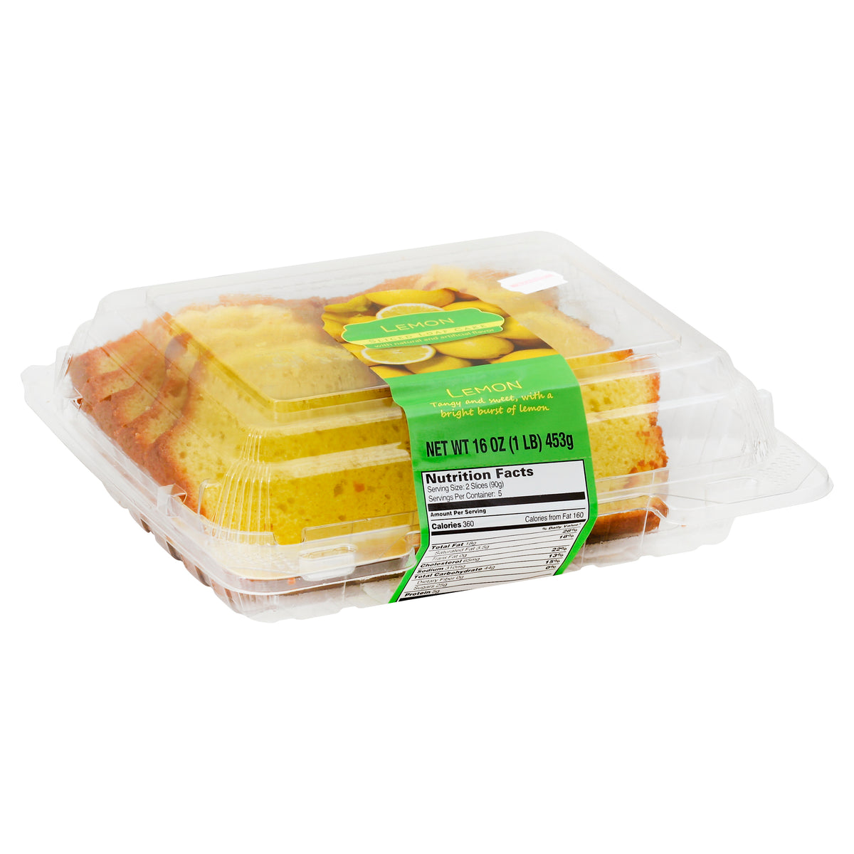 CSM Bakery Loaf Cake 16 oz - Lemon
