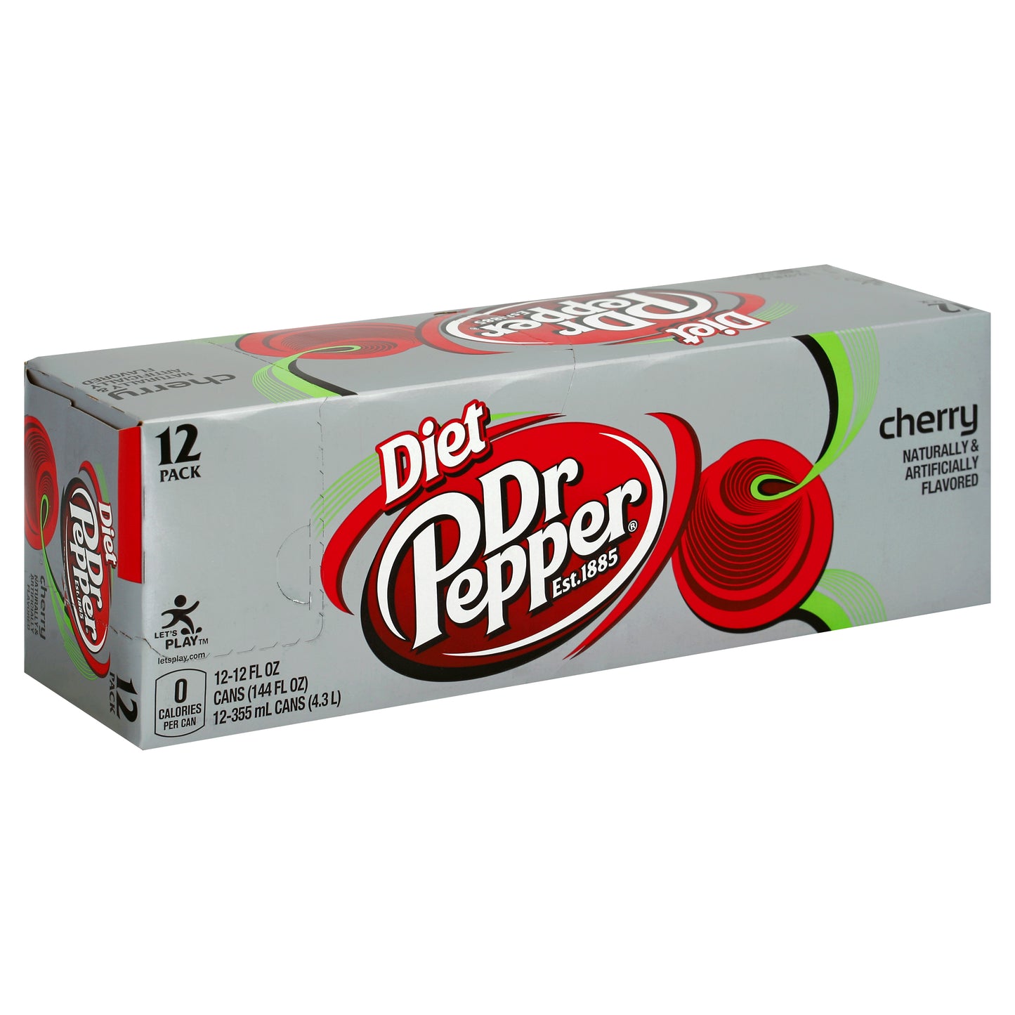 Dr Pepper Soda 12 ea