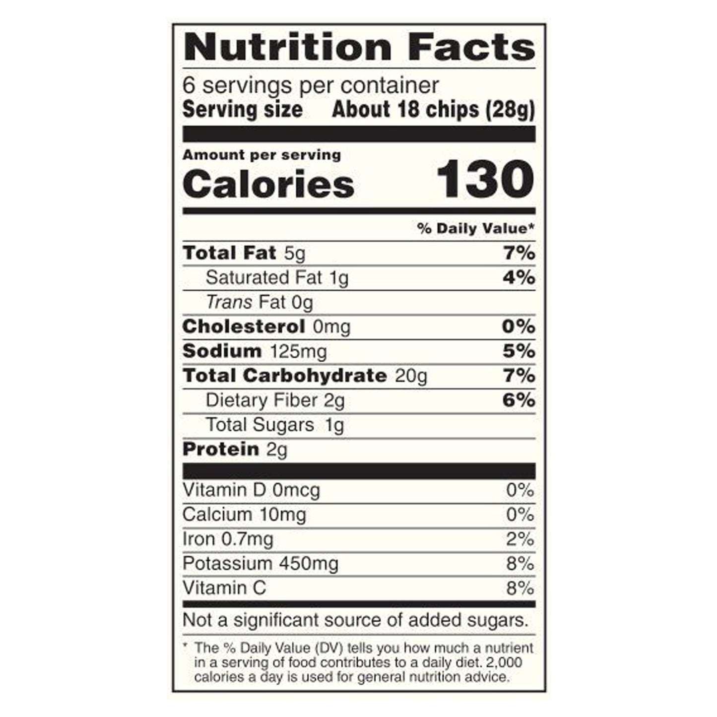 Lay's Kettle Cooked Potato Chips Original Sea Salt, 6 Oz