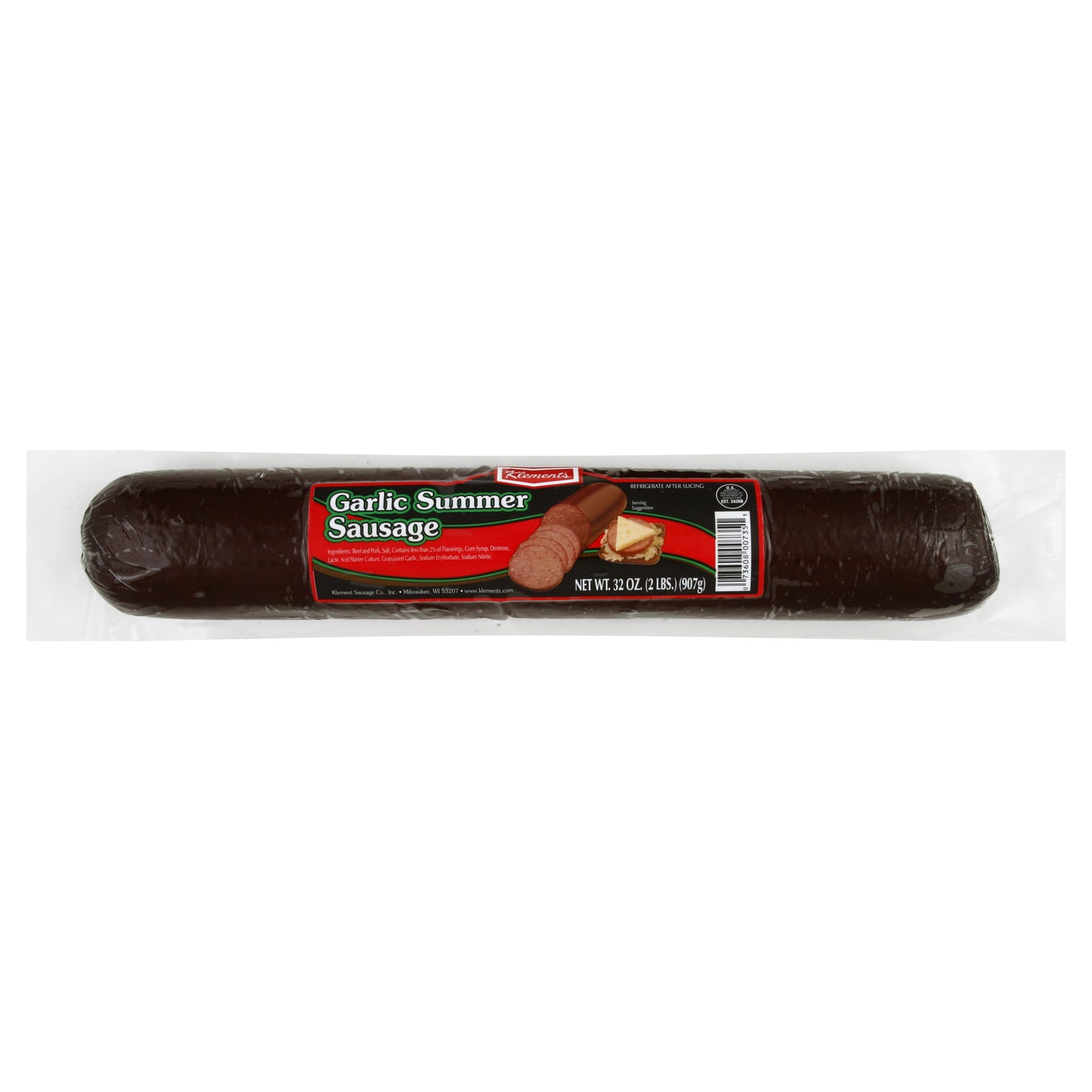 Klements Summer Sausage 32 oz