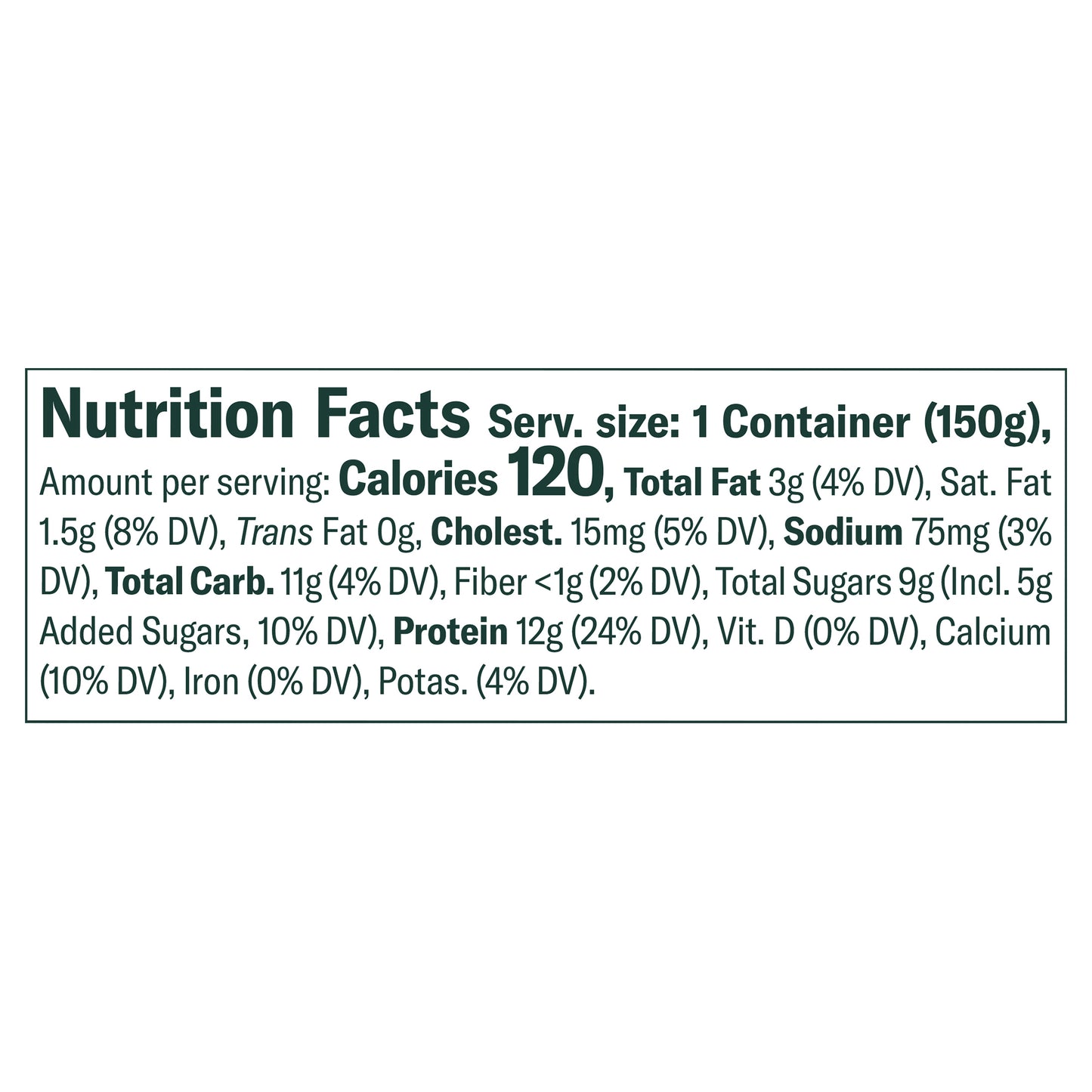 Chobani Less Sugar Reduced Fat Greek Refreshing Lemon Yogurt 5.3 oz