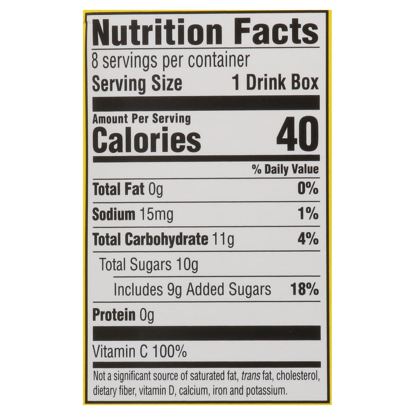 Hi-C Strawberry Kiwi Kraze Fruit Drink 8 - 6 fl oz Boxes