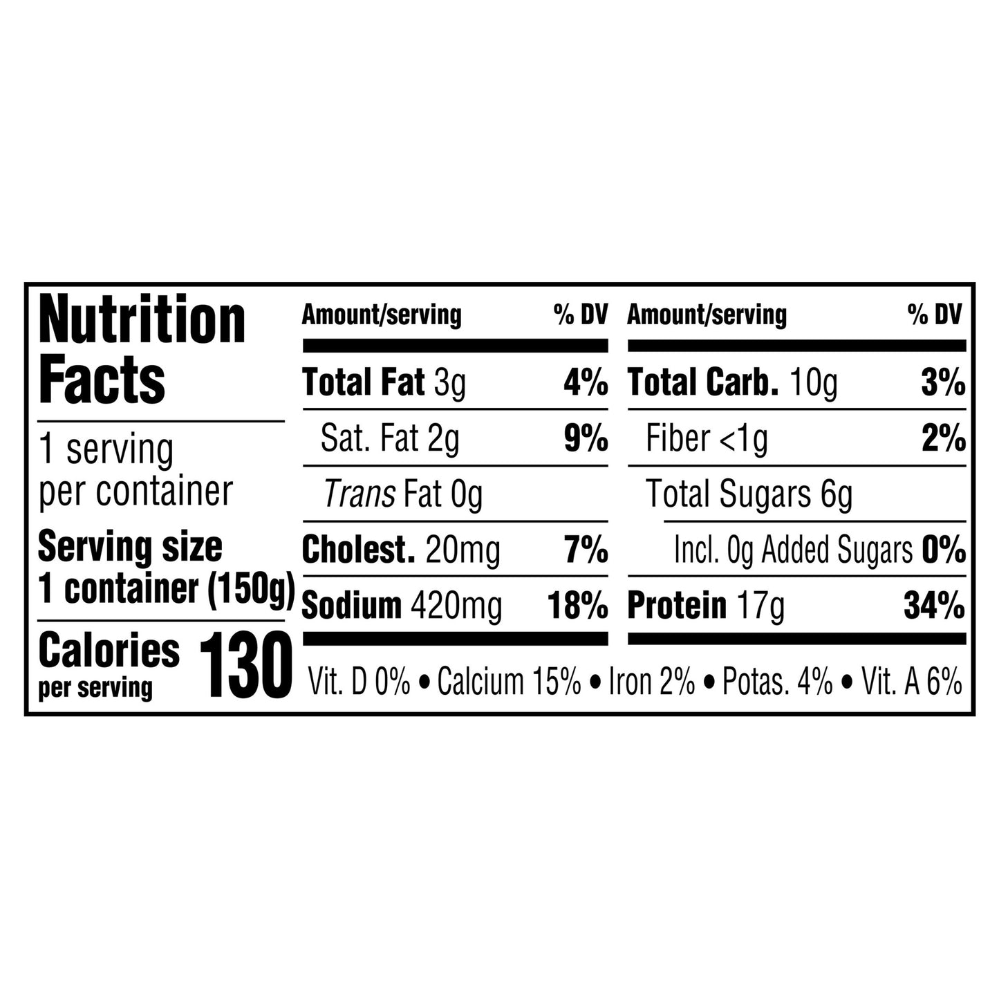 Breakstone's 2% Small Curd Cottage Cheese 5.3 oz Cup