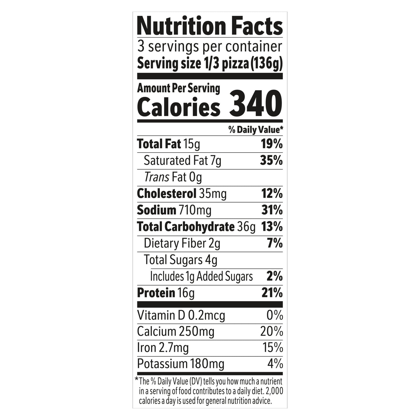 Jack's Original Thin Crust Pepperoni Frozen Pizza 14.392 oz.