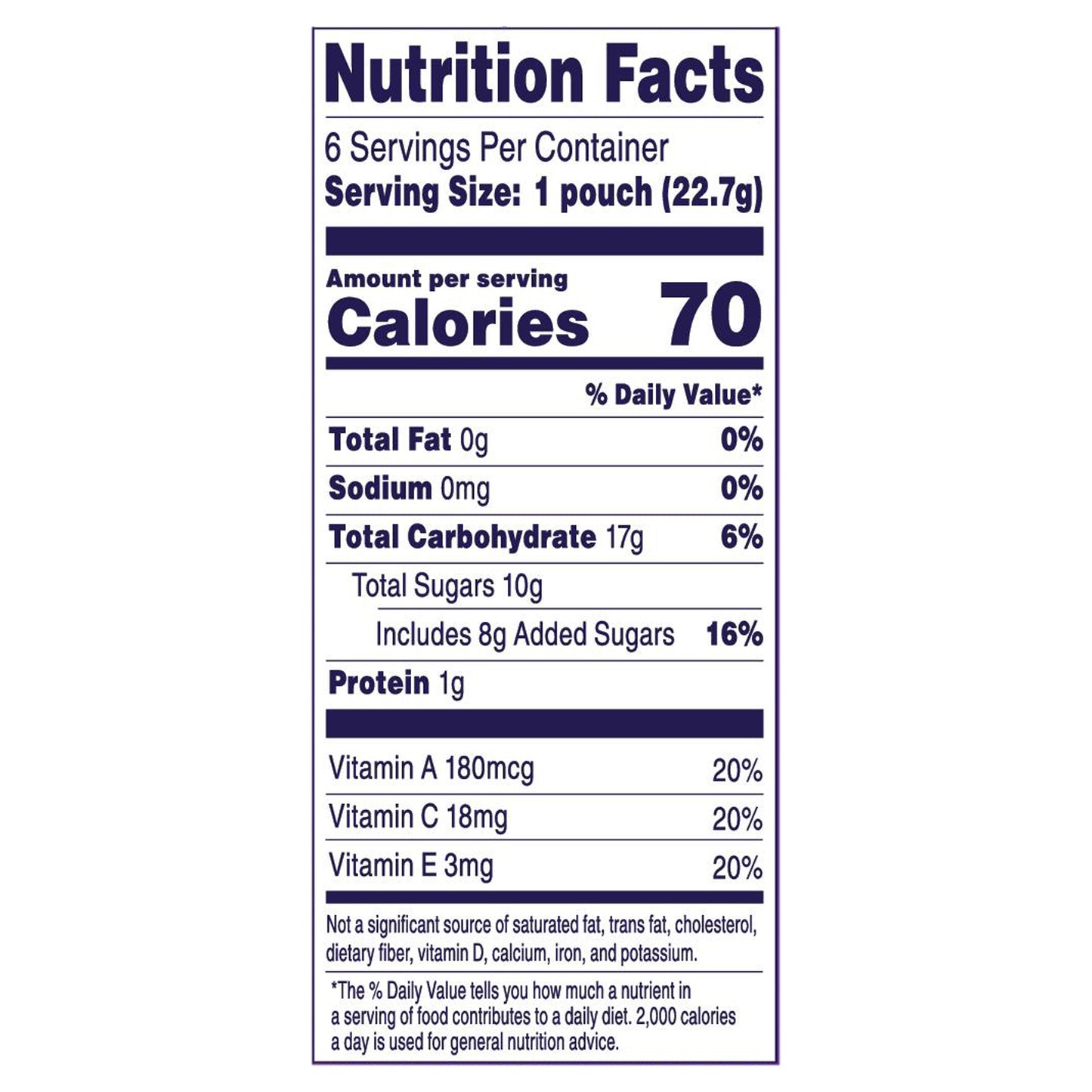 0.8 oz WELCH'S® Juicefuls® Berry Blast 6ct Box