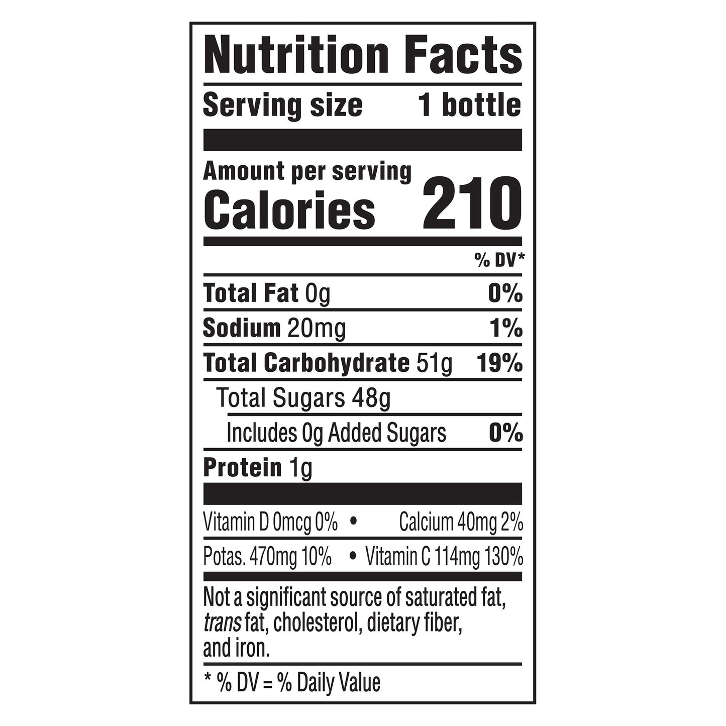 Dole Apple 100% Juice 15.2 fl oz