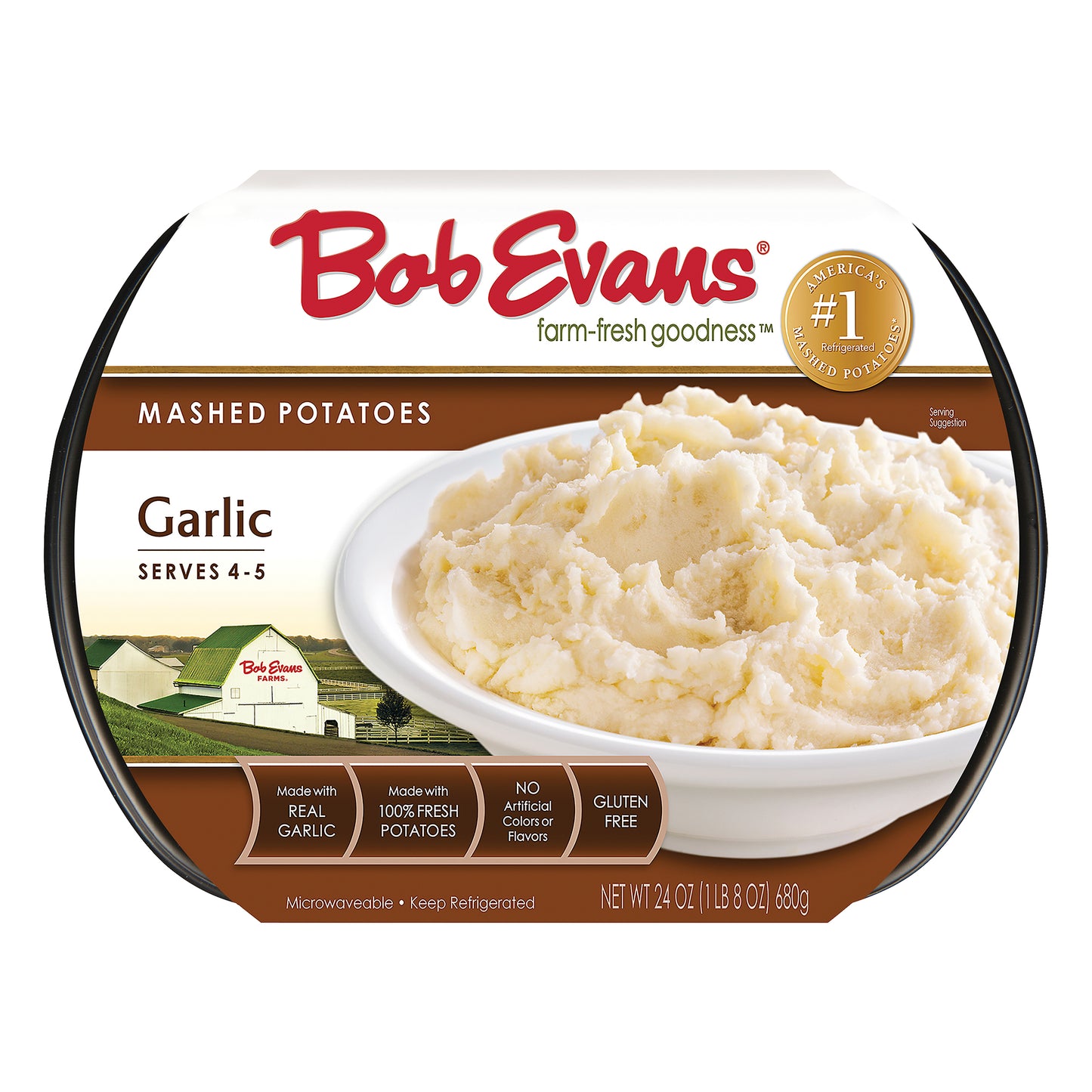 Bob Evans® Garlic Mashed Potatoes 24 oz. Sleeve