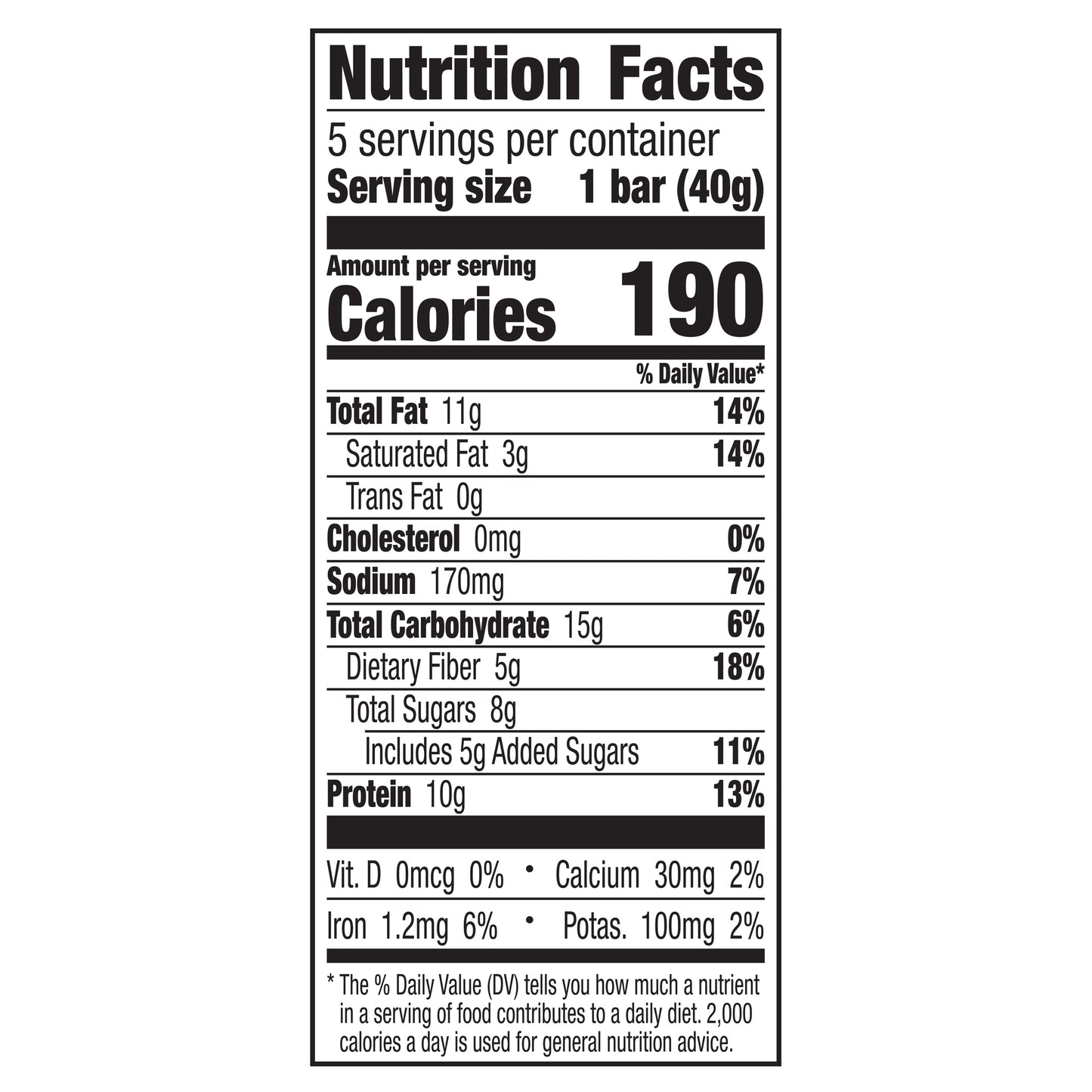 Nature Valley Protein Granola Bars, Blueberry Nut, Chewy Snack Bars, 5 Bars, 7.1 OZ
