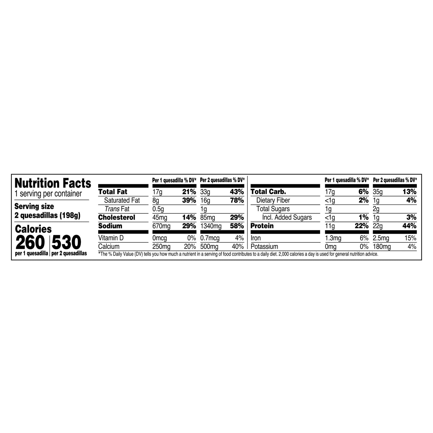 Delimex Seasoned Beef Crispy Quesadillas, 7 oz box