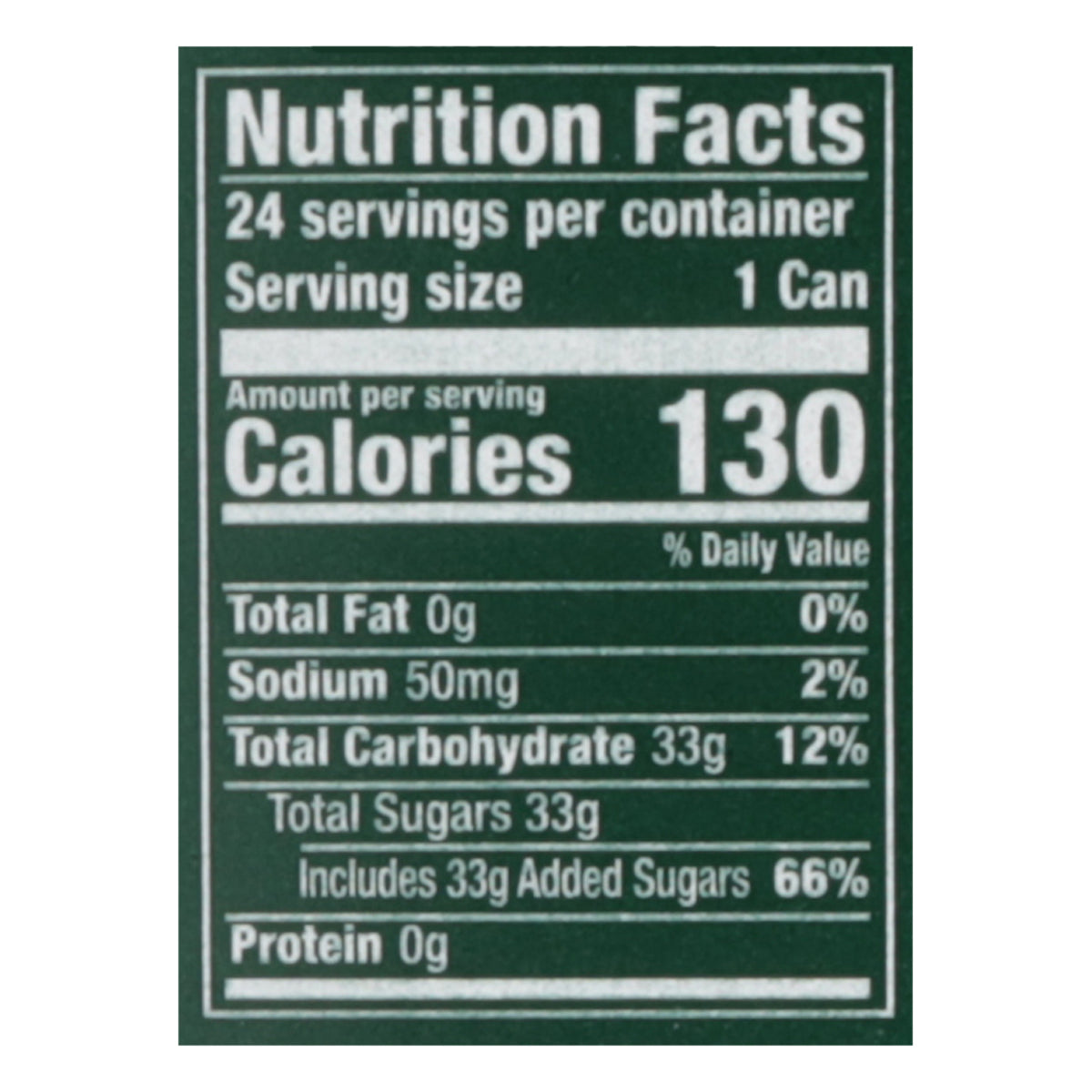 Canada Dry Caffeine Free Ginger Ale 24 - 12 fl oz Cans