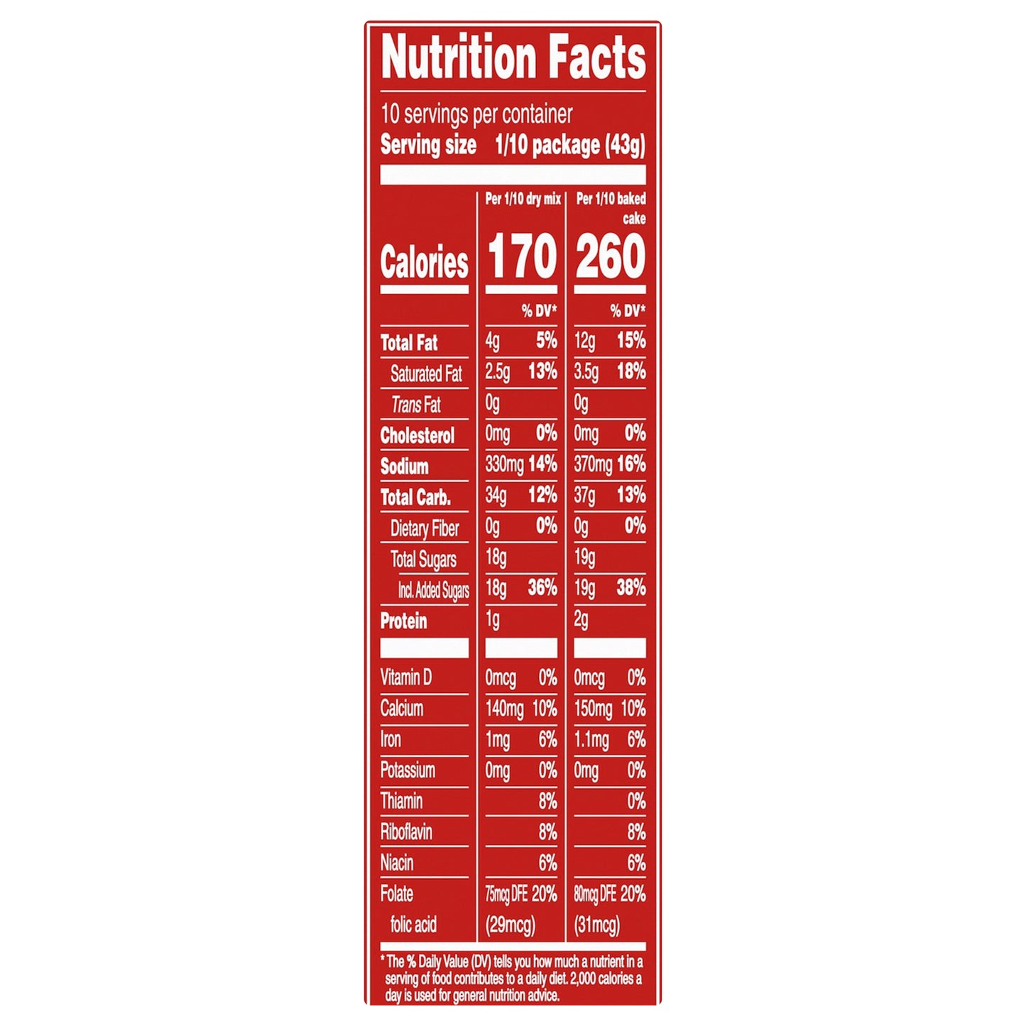 Duncan Hines Perfectly Moist Classic White Cake Mix, 15.25 OZ