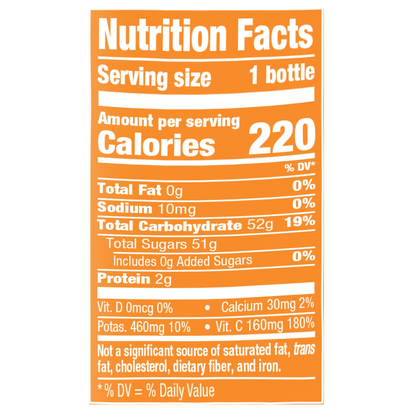 Dole 15.2oz FC OJ
