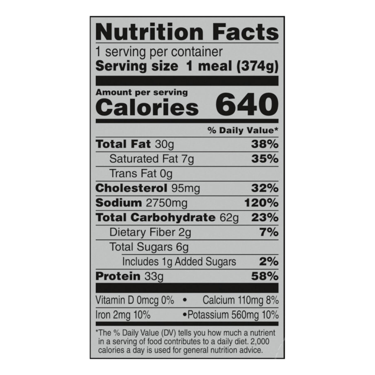 Banquet Mega Meats Buffalo-Style Chicken Strips With Mac& Cheese, Frozen, 13.2 oz.