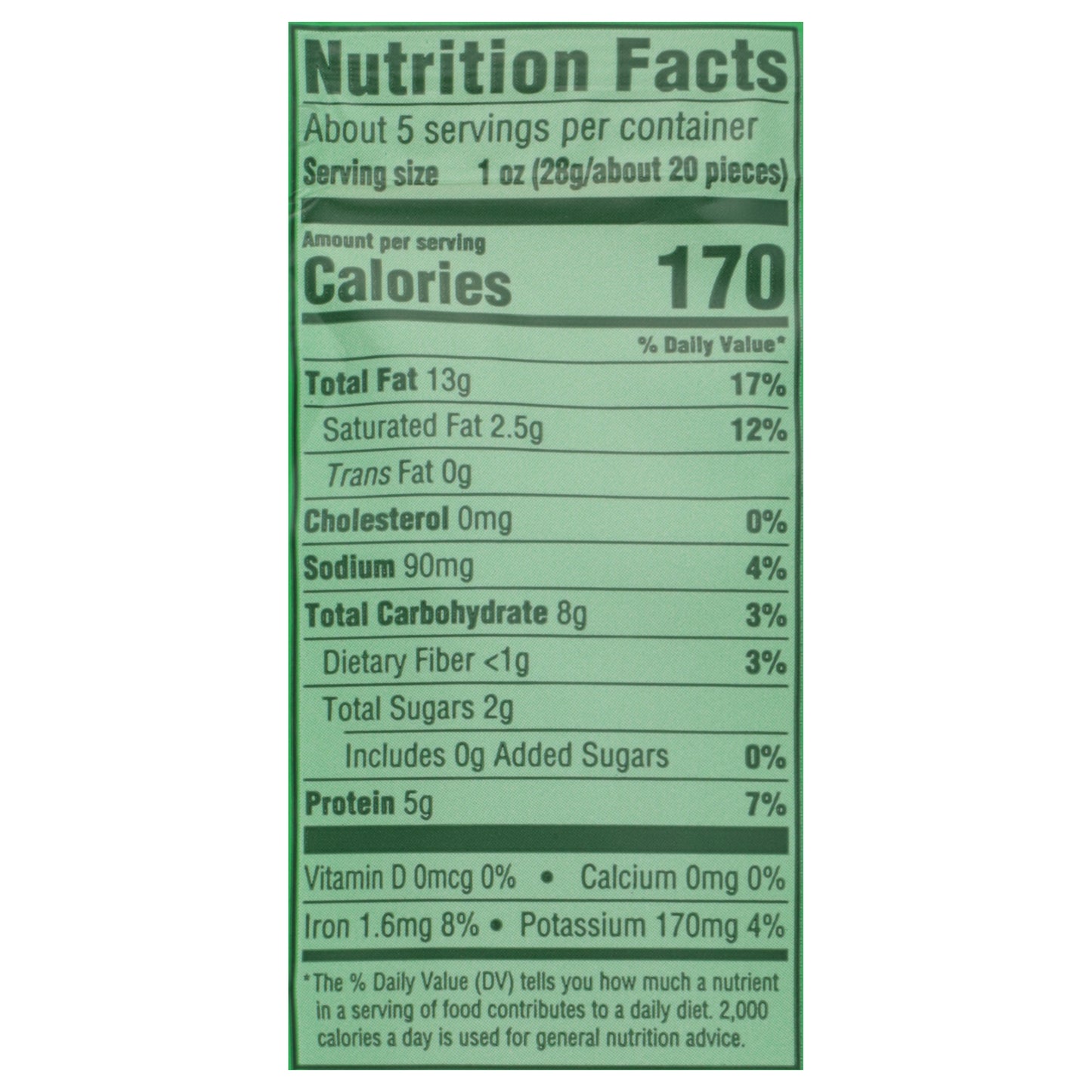 Emerald Whole Roasted & Salted Cashews with Sea Salt 5 oz