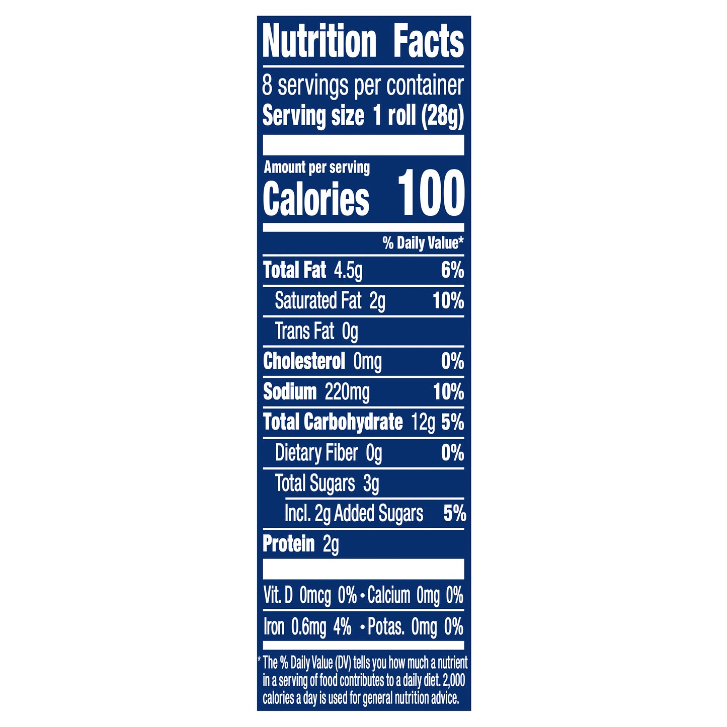 Pillsbury Crescent Rolls, Original Refrigerated Canned Pastry Dough, 8 Rolls, 8 oz