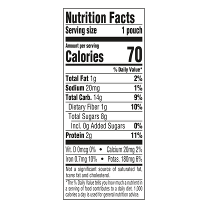 GERBER FOR TODDLER PLANTASTIC Banana Berry Veggie Smash Oat 3.5oz Pouch