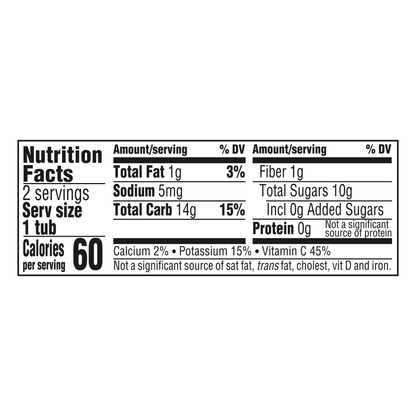 GERBER NATURAL FOR BABY 2nd Foods Apple Avocado 2x4oz Tub