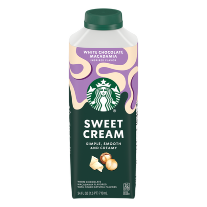 STARBUCKS Liquid Dairy Creamer White Chocolate Macadamia 24floz Bottle
