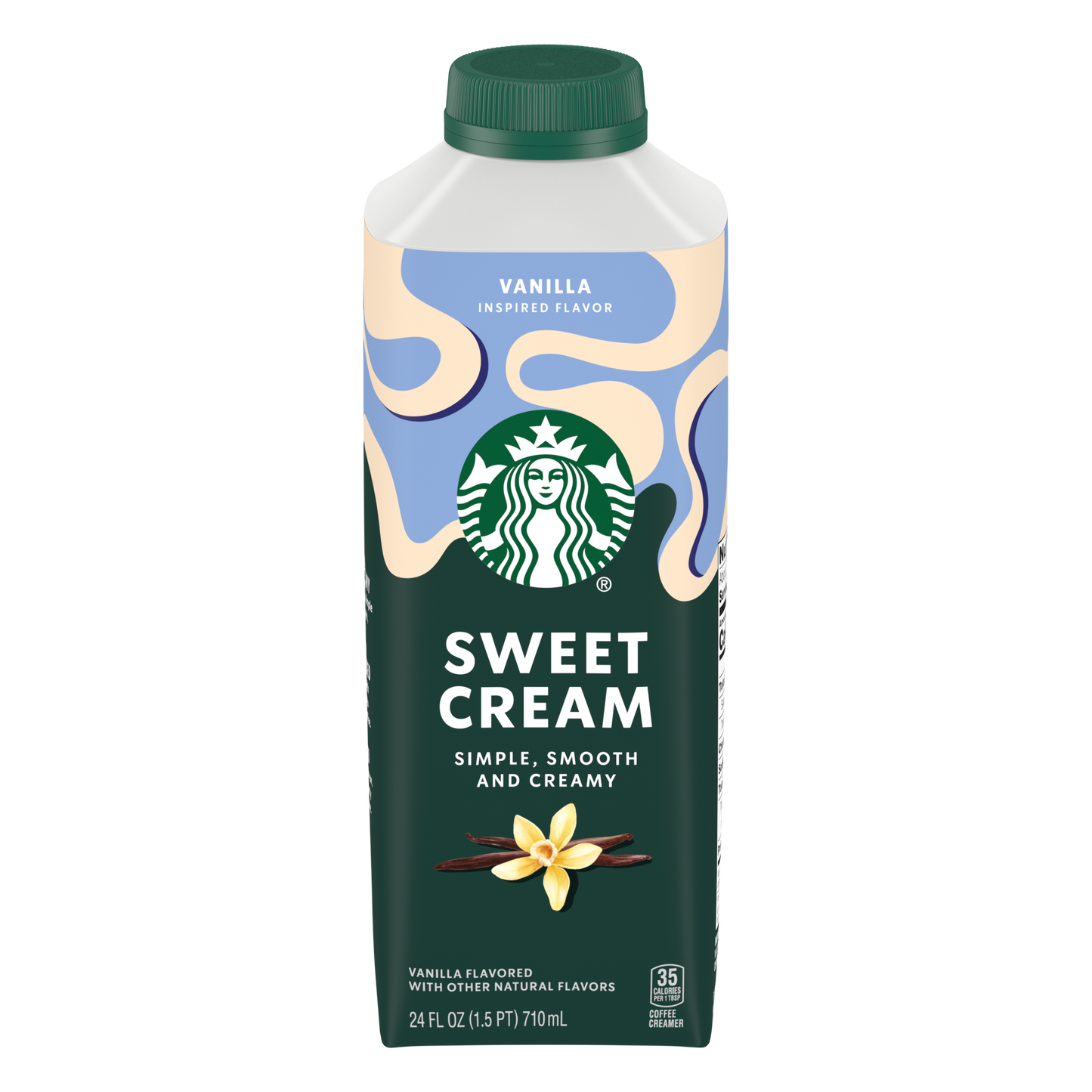STARBUCKS Liquid Dairy Creamer Vanilla 24floz Bottle